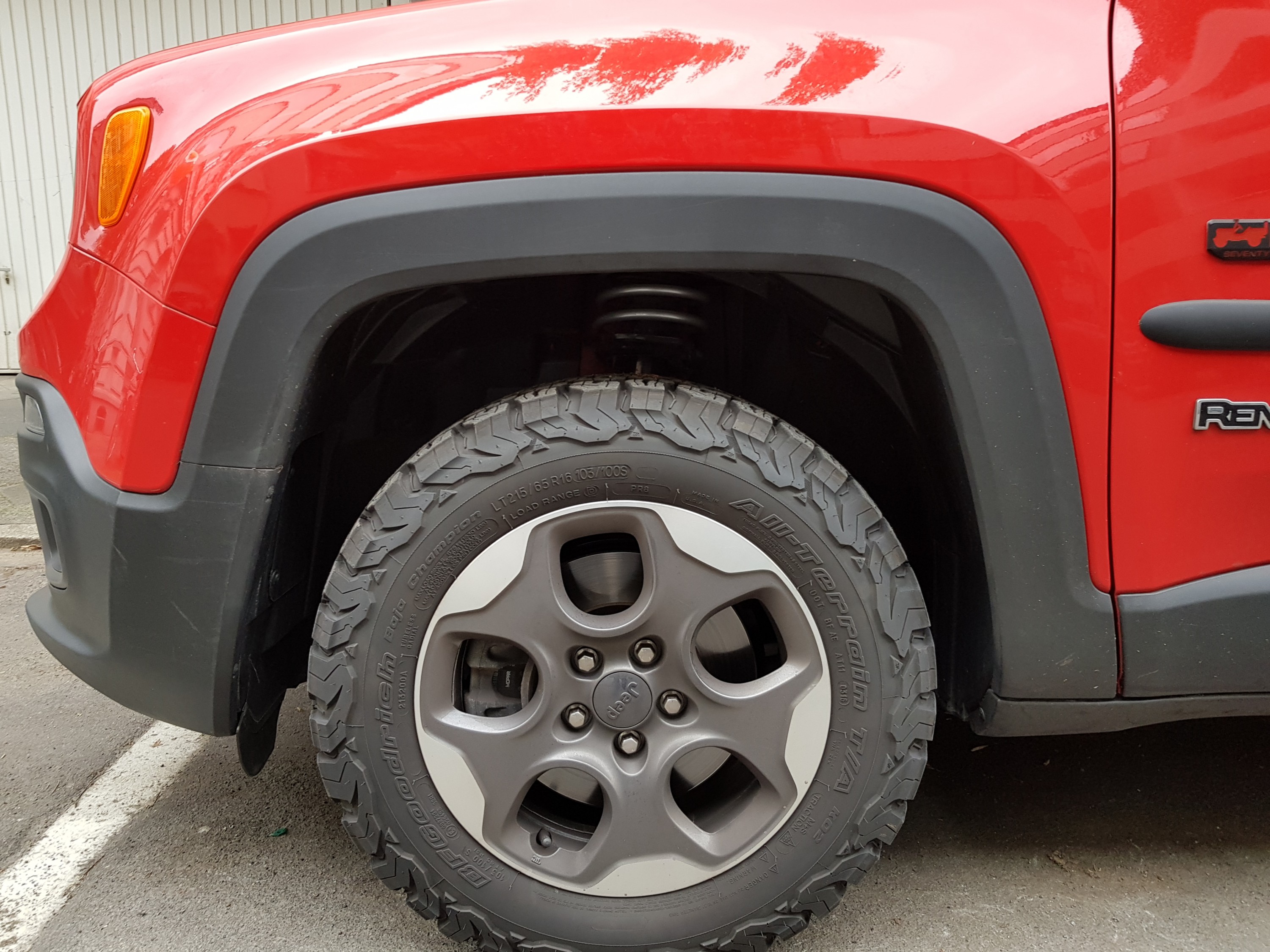 Höherlegung 2WD Renegade