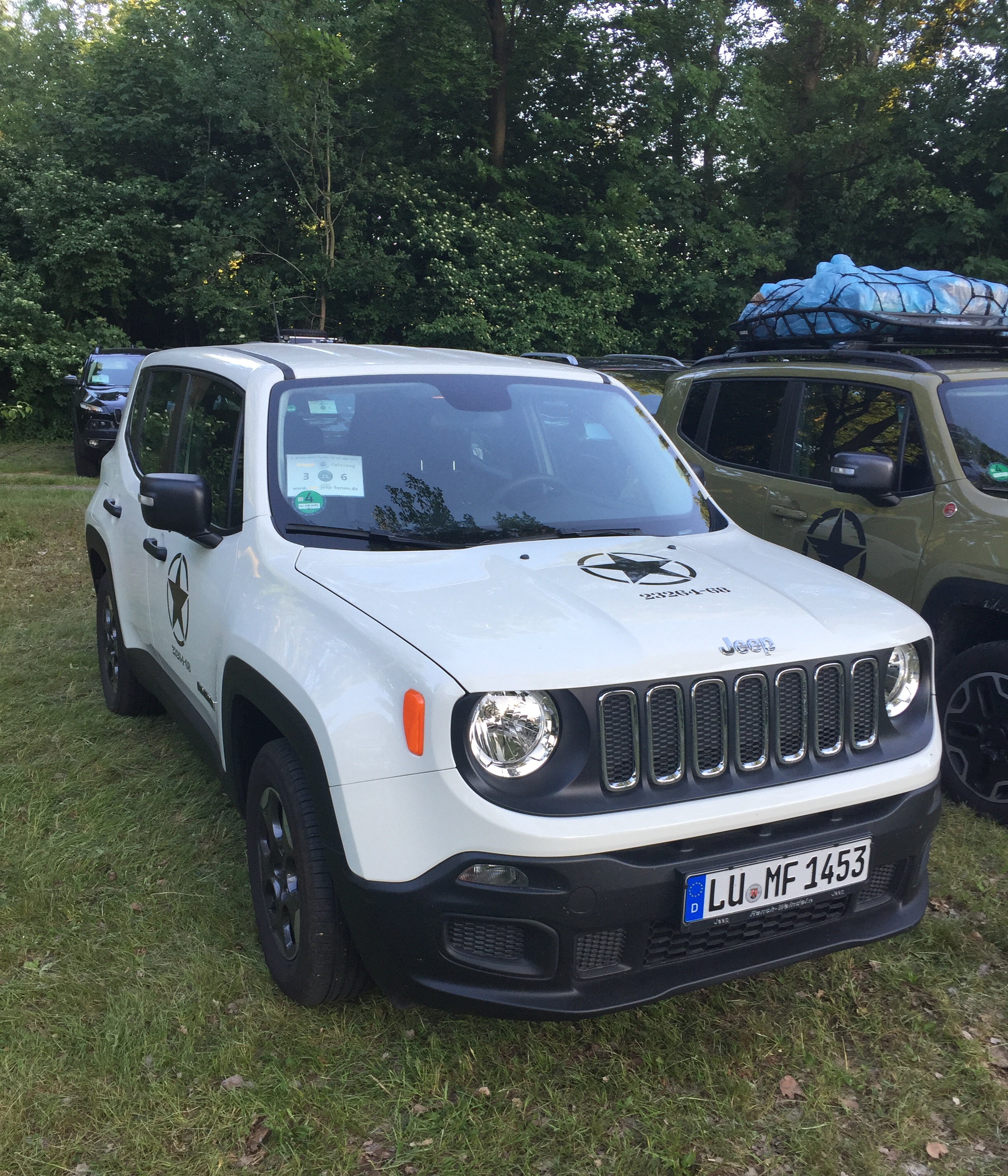 Update: Stern auf Haube