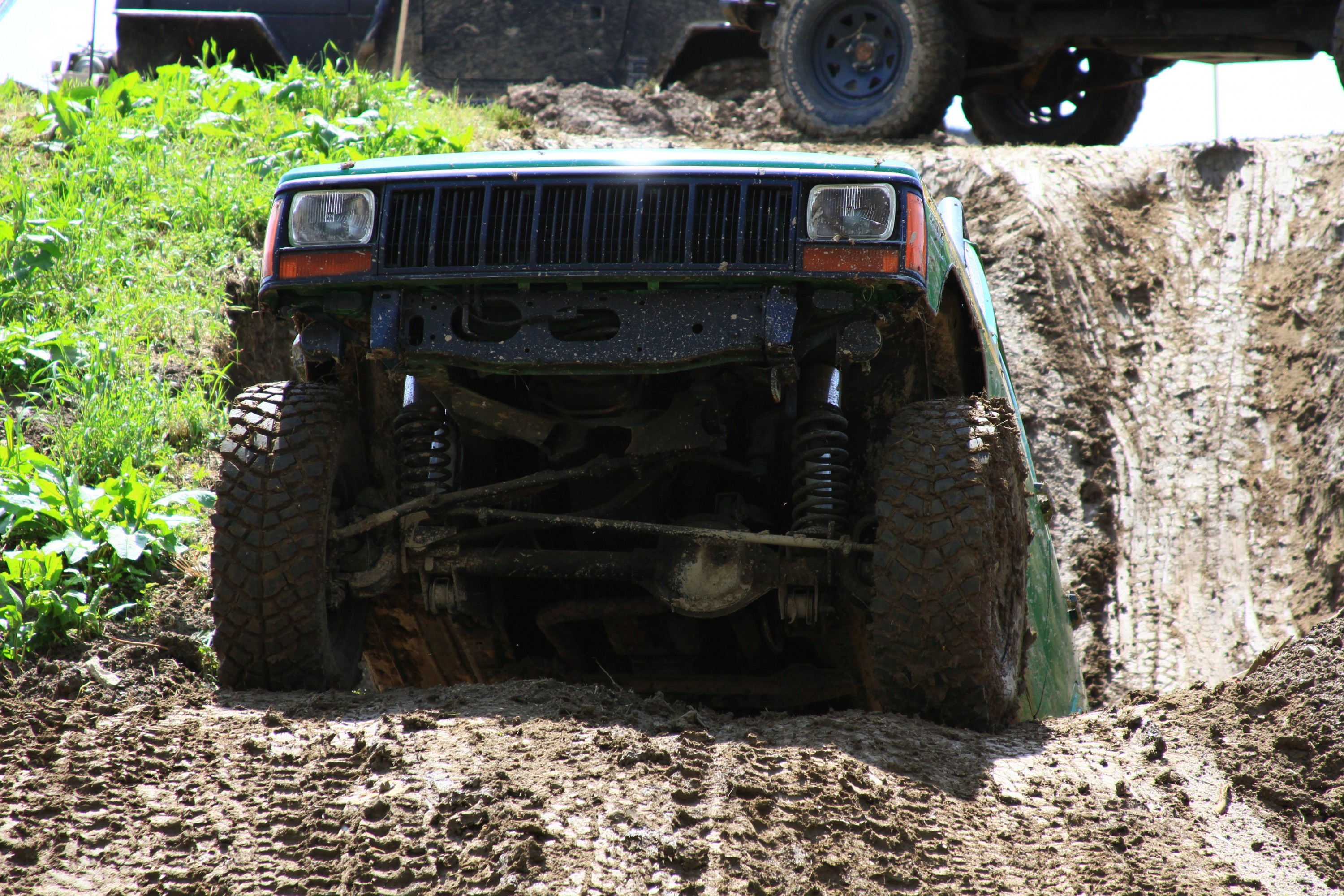 Cherokee XJ in seinem Element