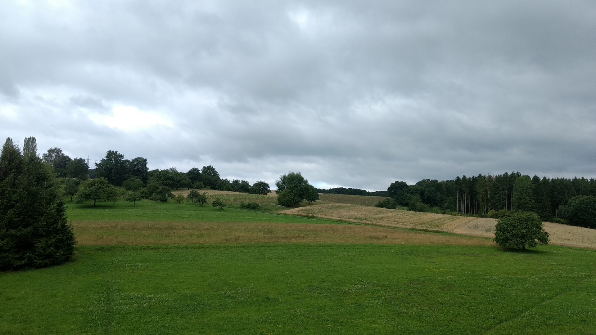 Aussicht aus dem Heimbüro