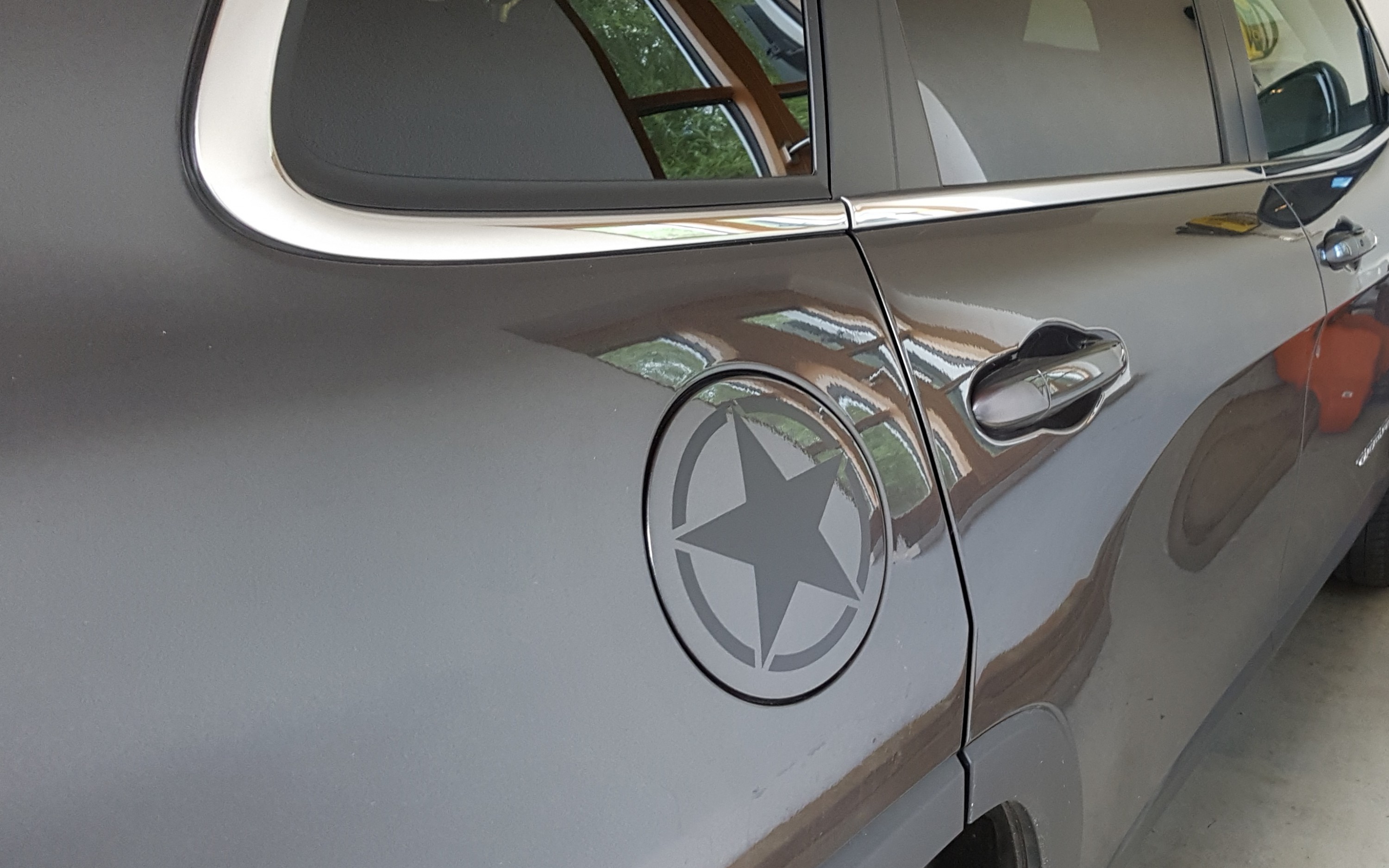 Aufkleber geplottet Tankdeckel