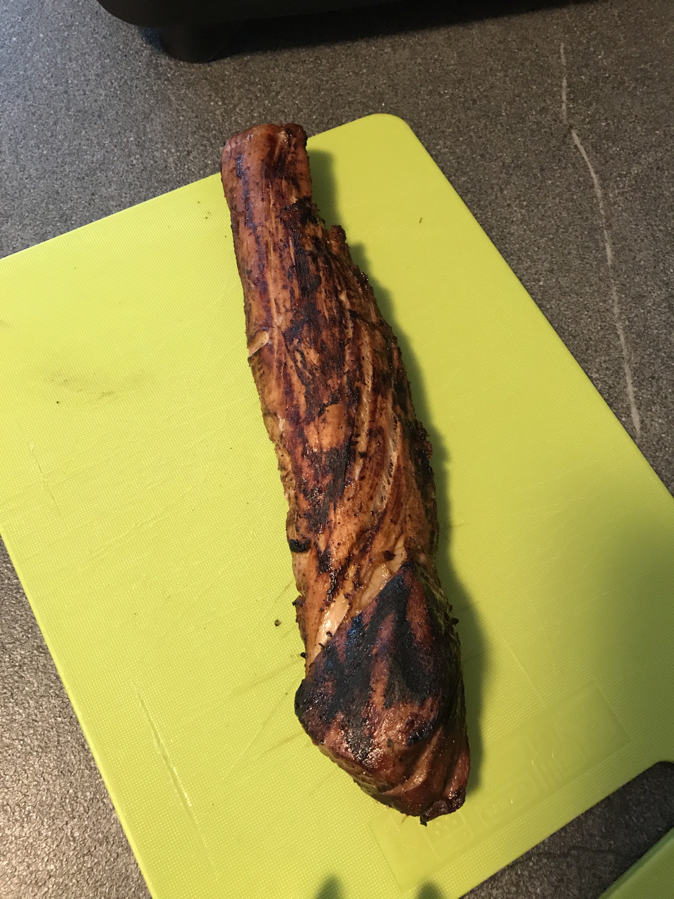 Schweinelende mit Teriakikruste