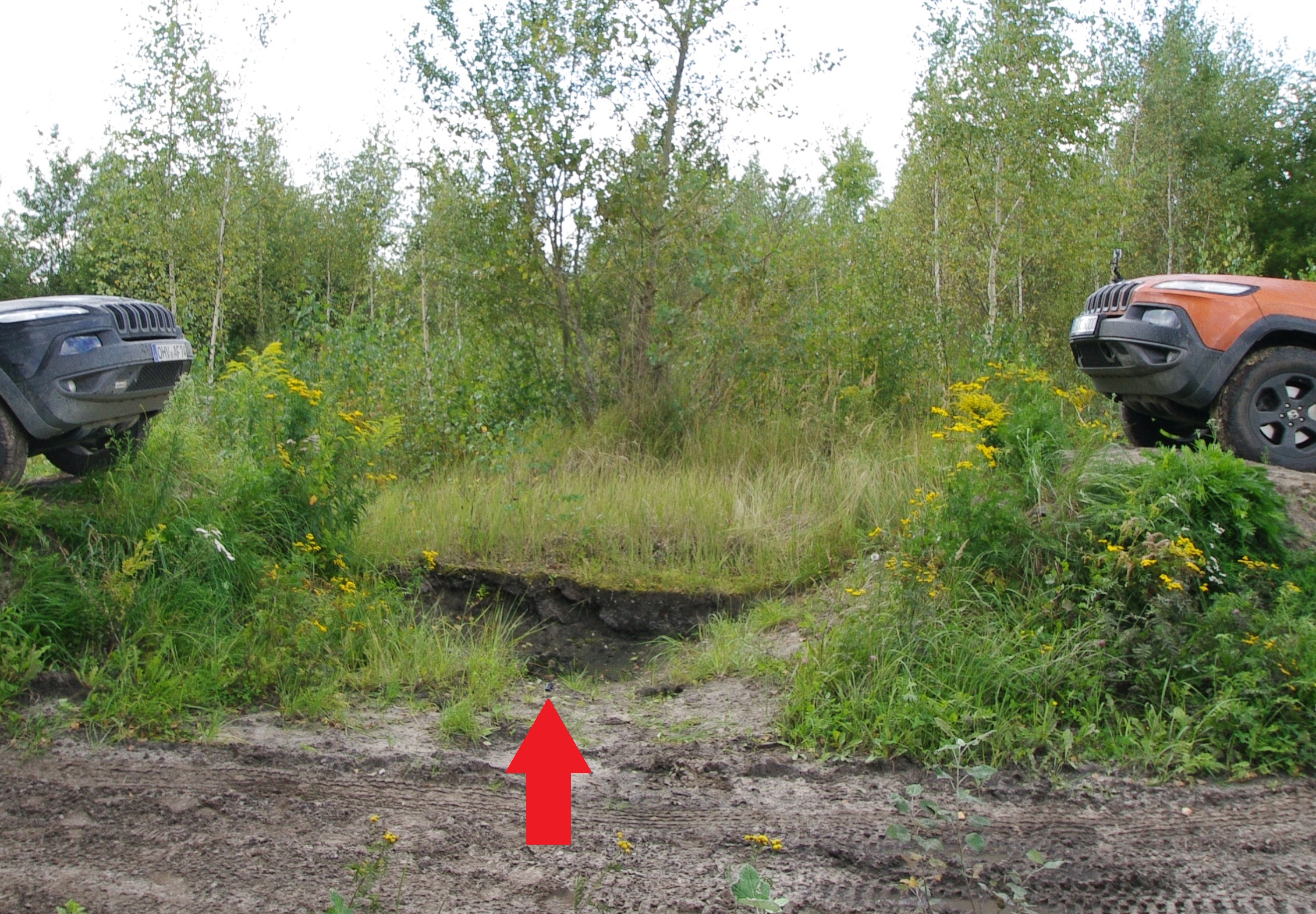 Der kleine blaue Indianer spielt mit den super Großen:-)