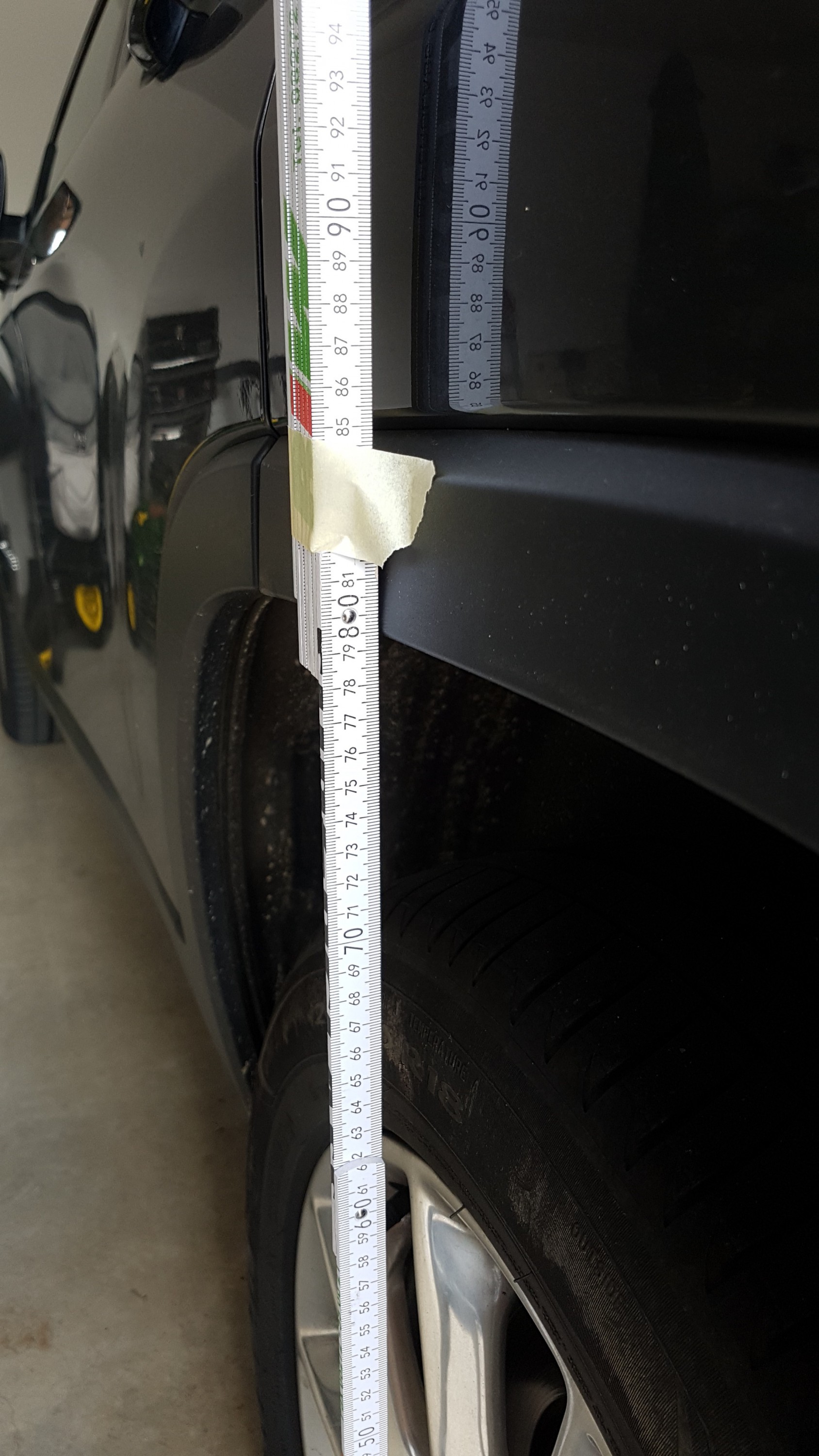 vor Höherlegung und Verbreiterung