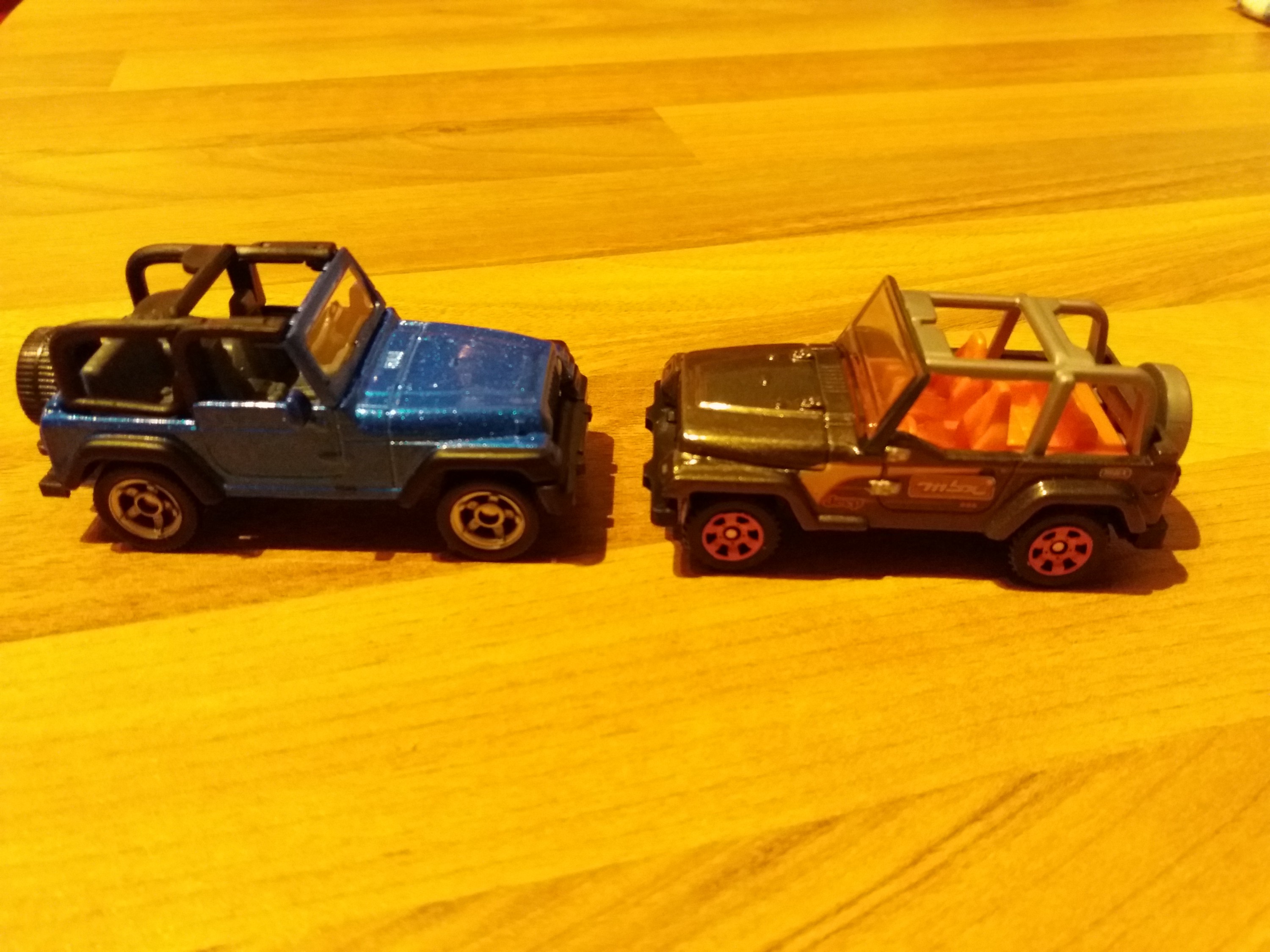 Miniatur Jeep Wrangler