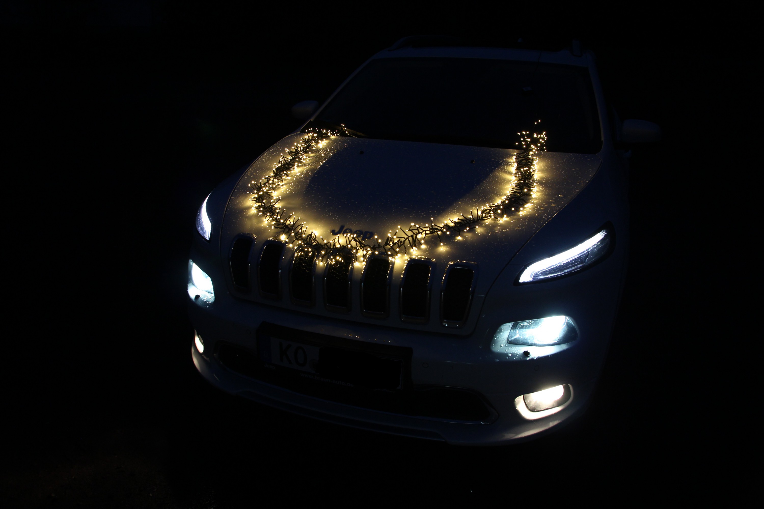 Selbst ist der Indianer bei der Weihnachtlichen Stromversorgung ;-)