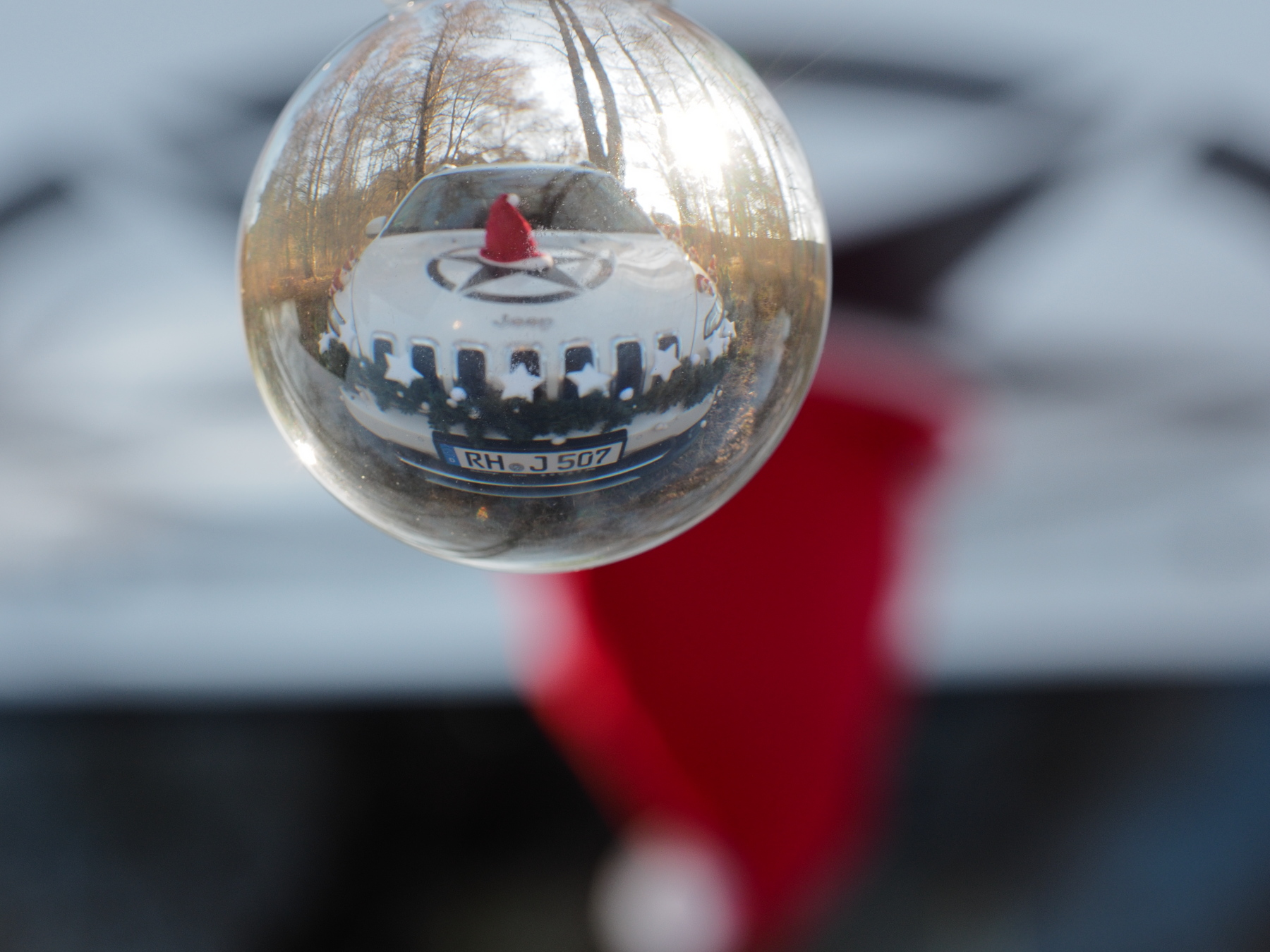 Indianer in der Glaskugel