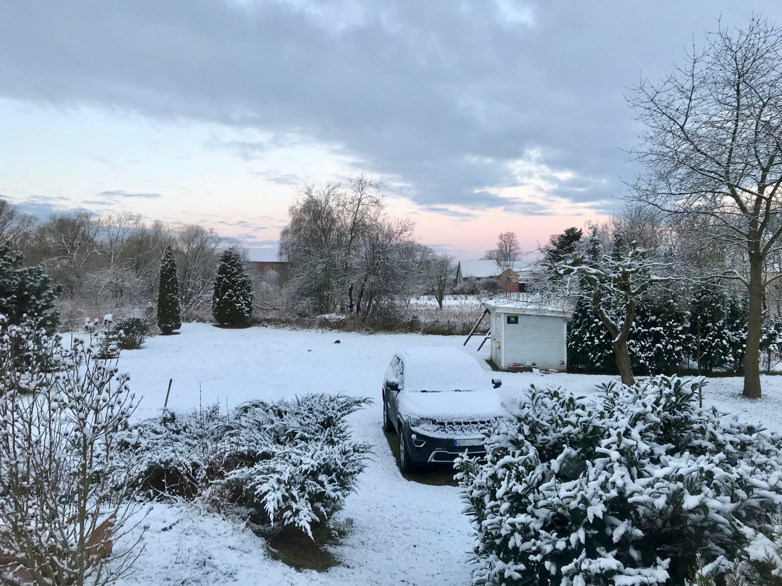 Jeep am morgen .....