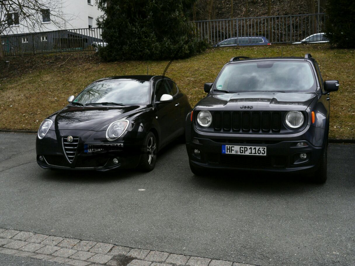 Der Abtrünnige mit seiner kleinen Freundin