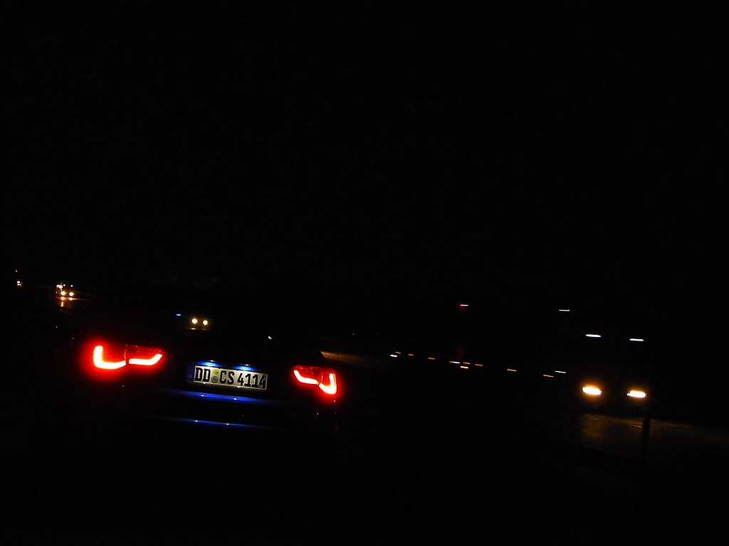 Compass in der Nacht