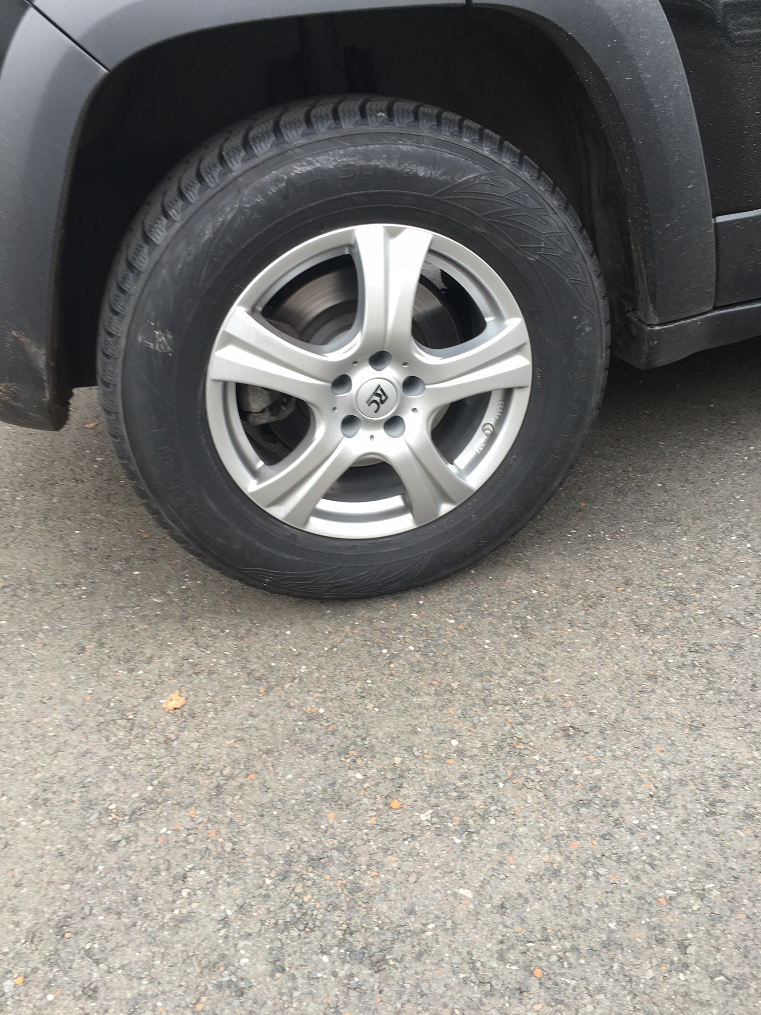 Winterräder am Trailhawk