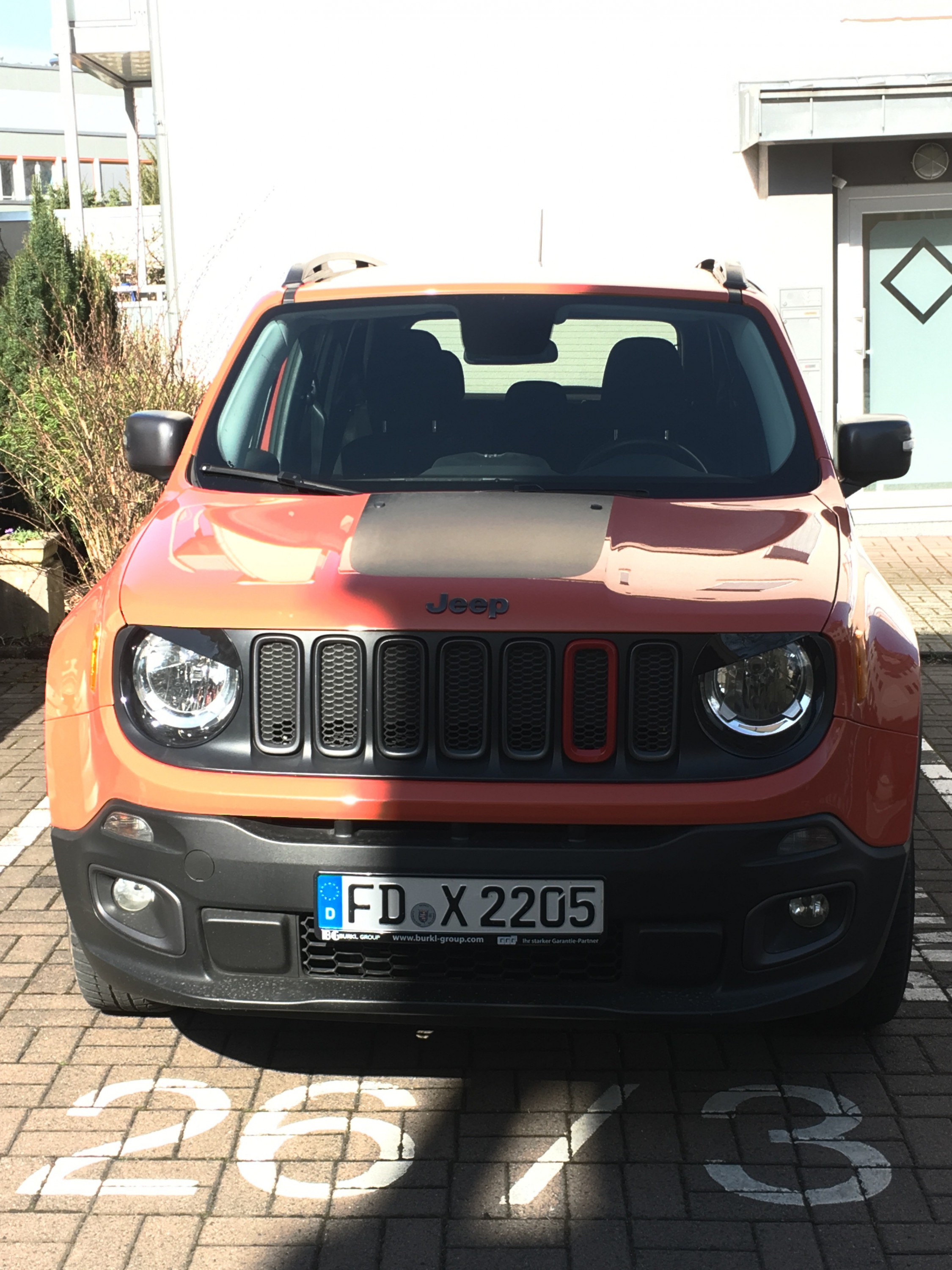 Mein Jeep mit bösen Blick