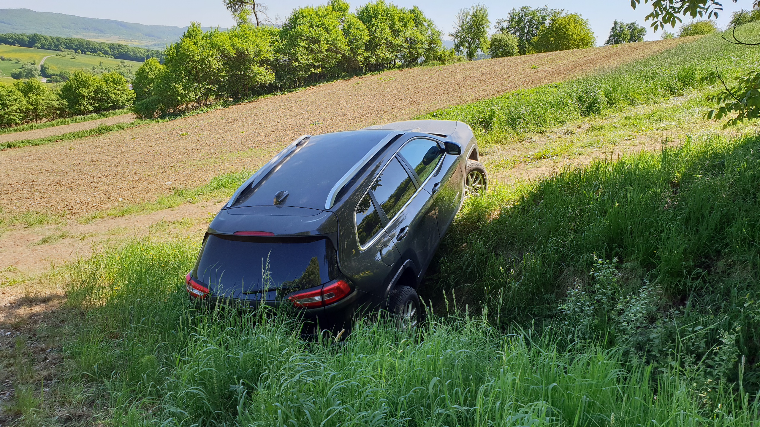 Cherokee - artgerecht eingeparkt :)