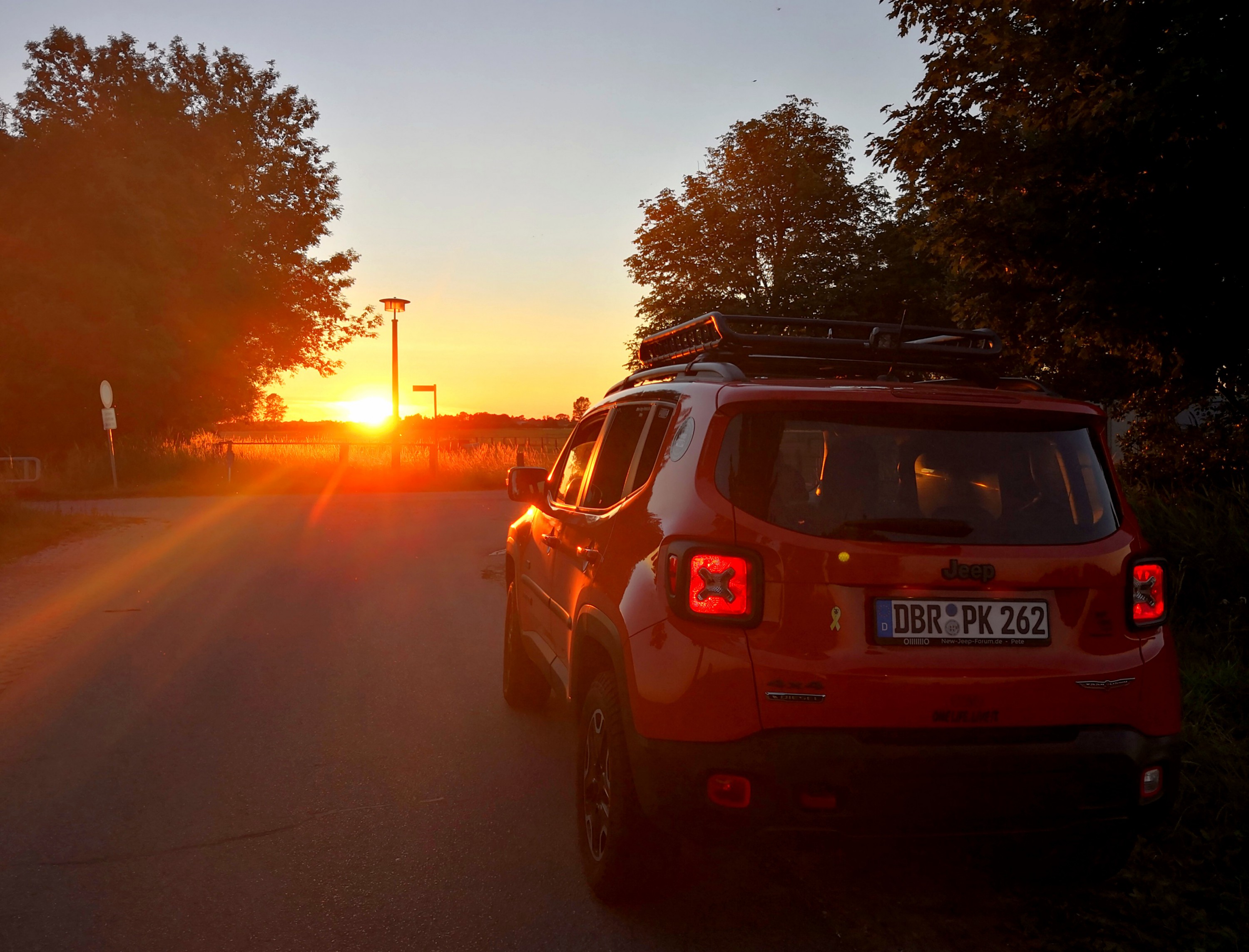 Sonnenuntergang Sommer 2018 - 1