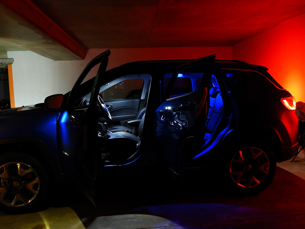 Laser Blue Innenraum LED