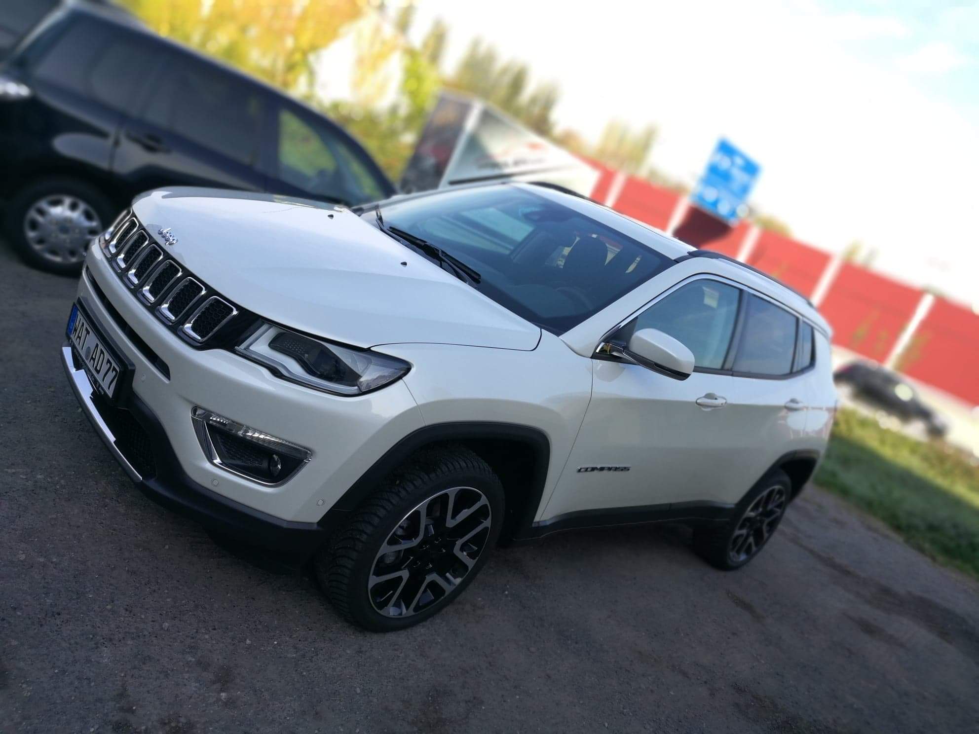 Jetzt steht er beim Folierer