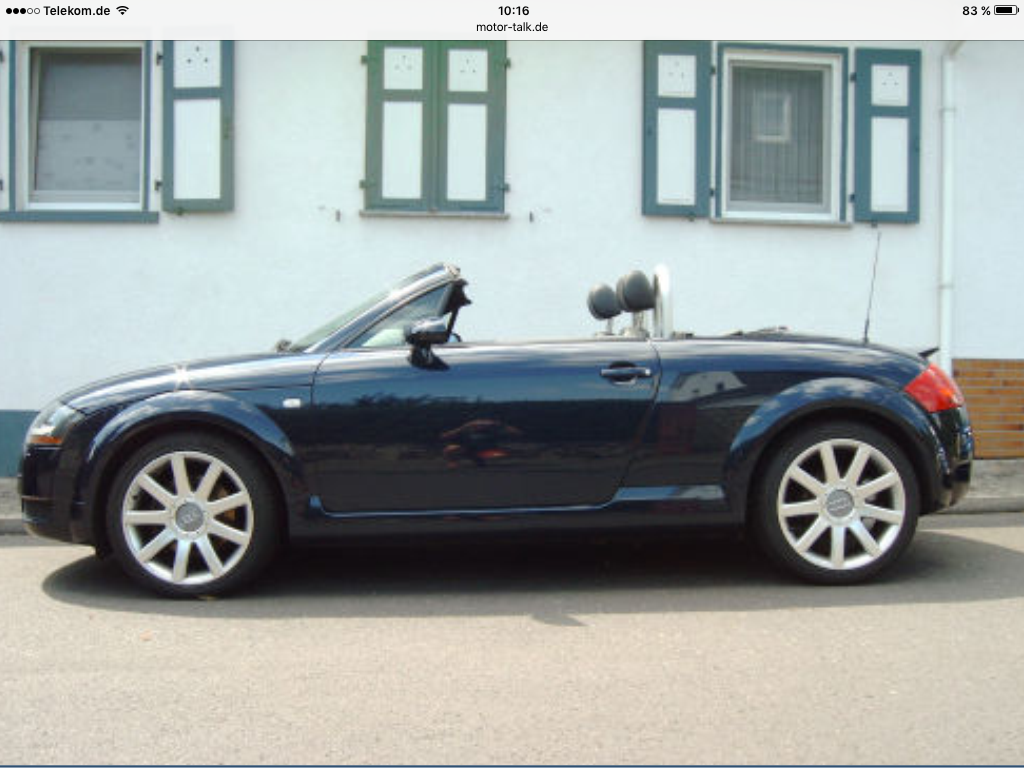 Chiefs Zweitwagen (AUDI TT Roadster Quattro 8N)