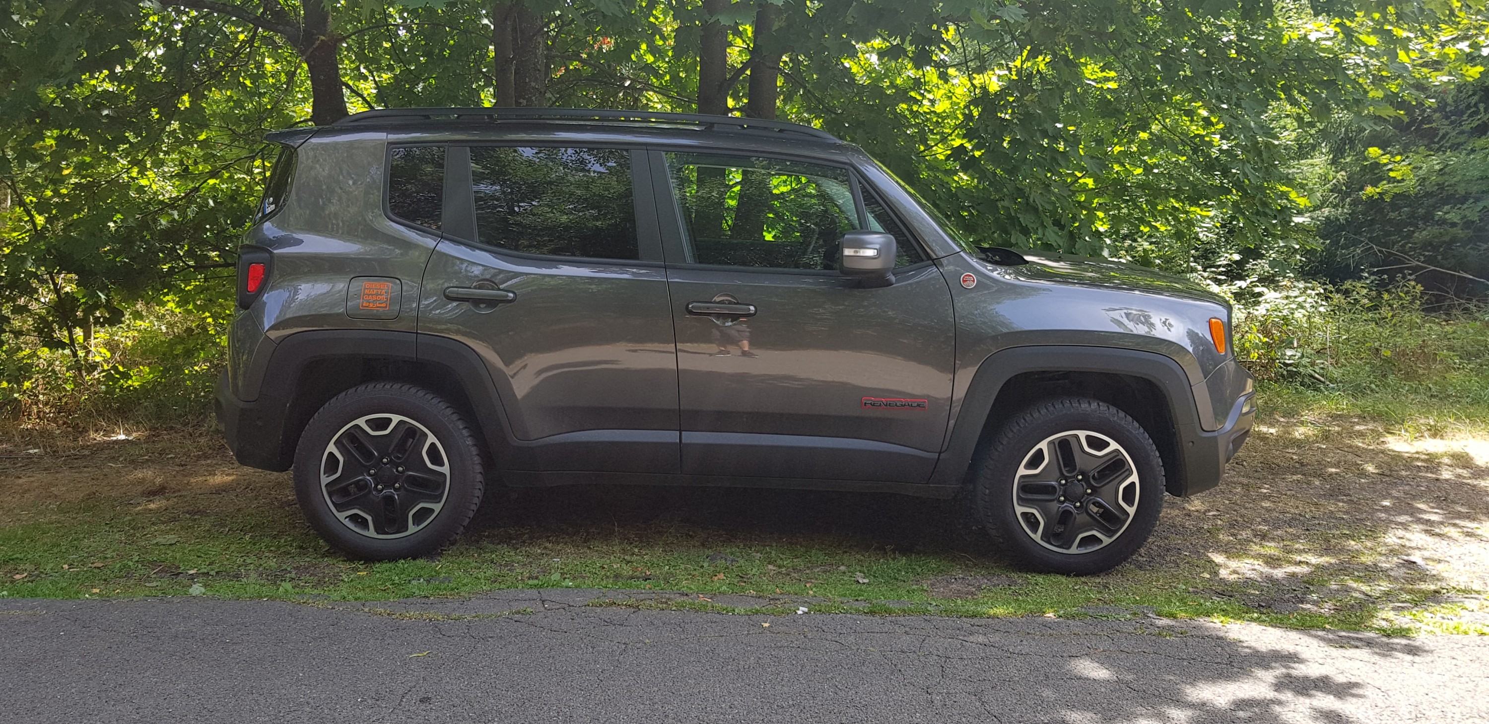 Vor der Höherlegung...