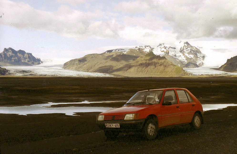 Historischer Rückblick - 1. Auto auf Islandtrip 1992