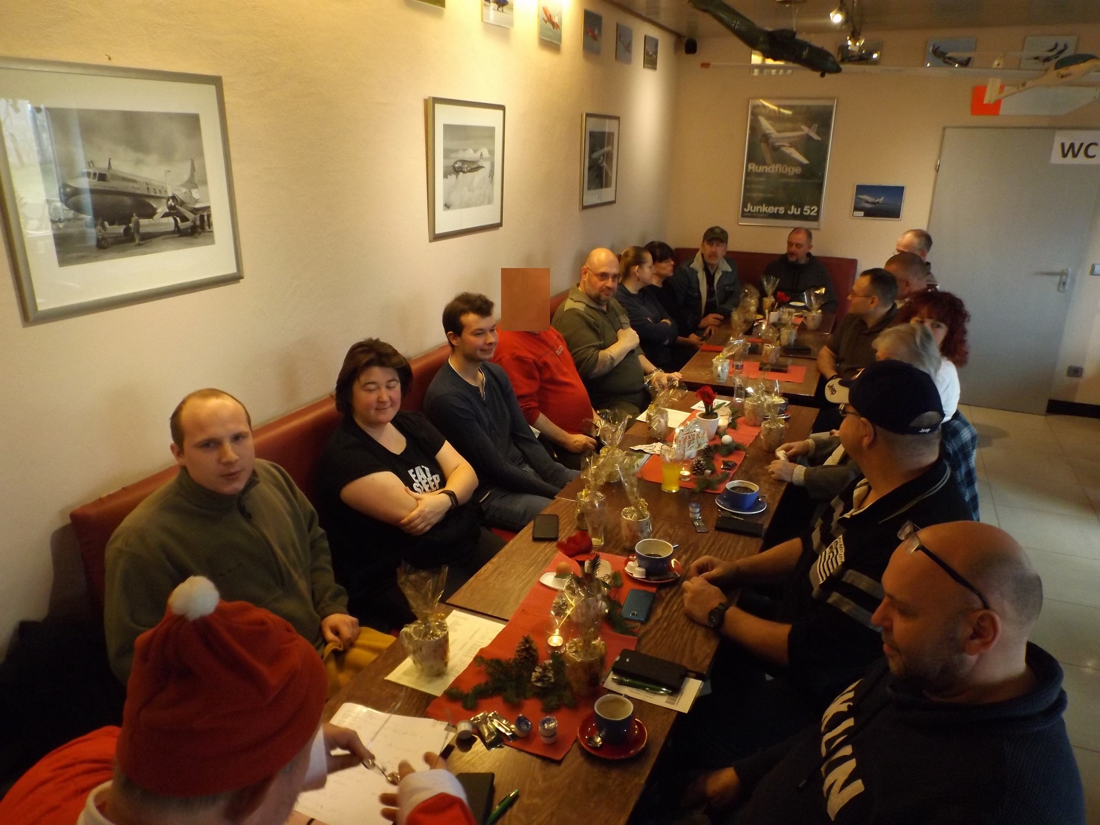 Bilder vom Adventsstammtisch des JCD in Speyer