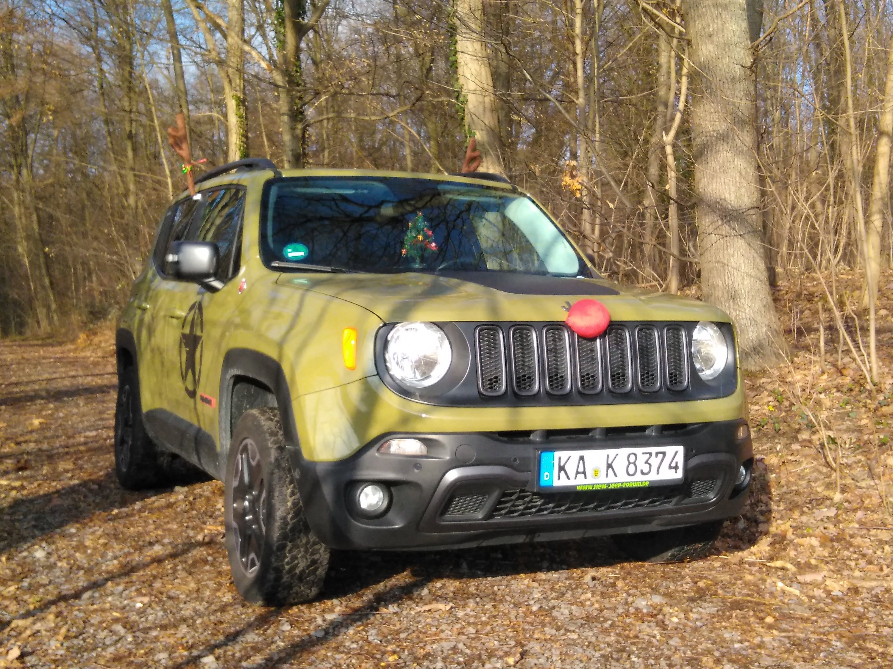 "Ren"egade, unser Weihnachtsjeep