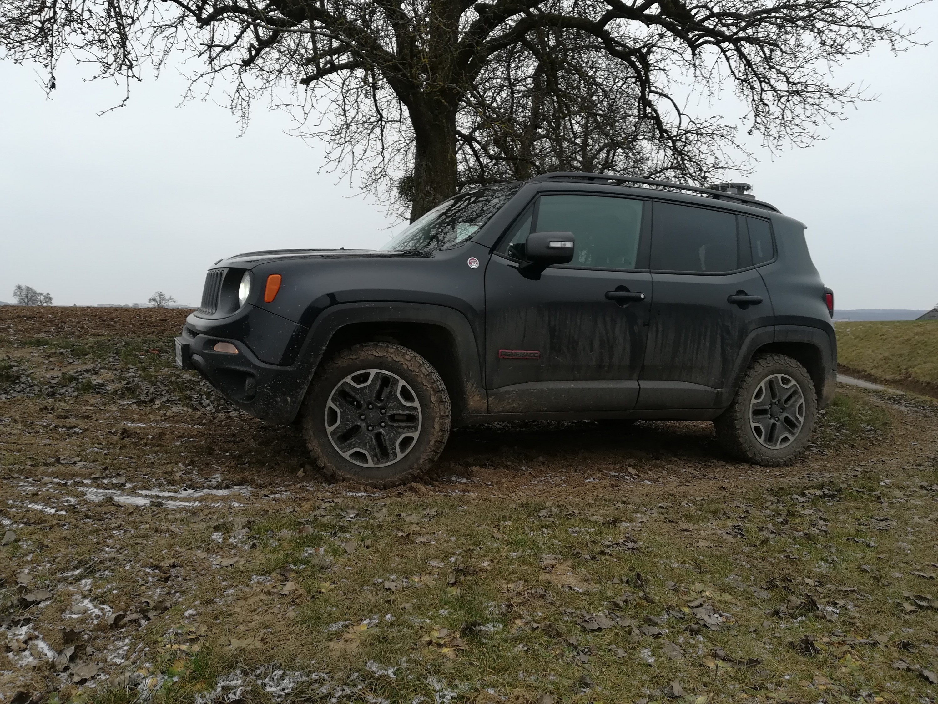 ...bisschen draußen gewesen...