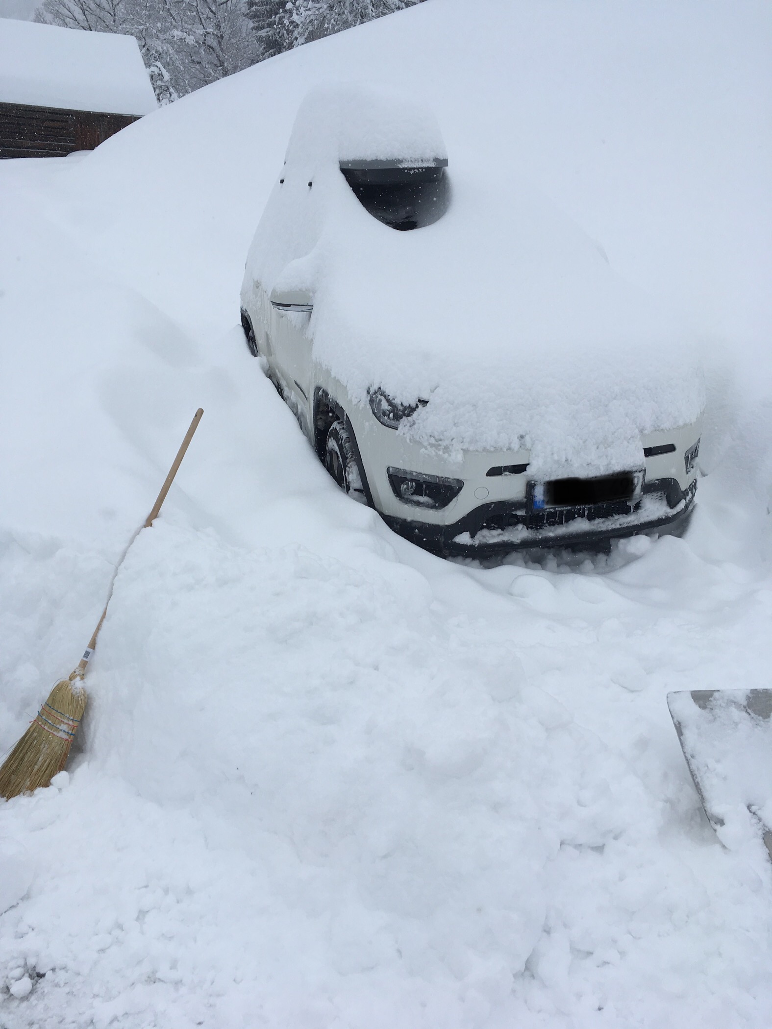 Unser Compass im Schnee