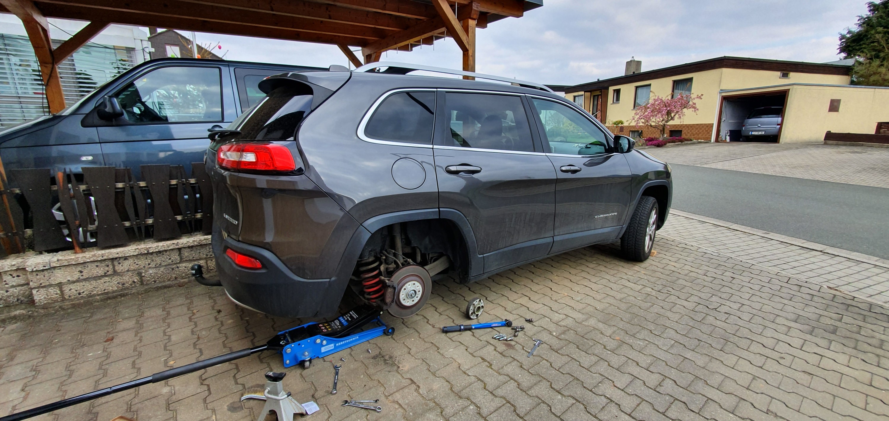 Bremsenwechsel Cherokee