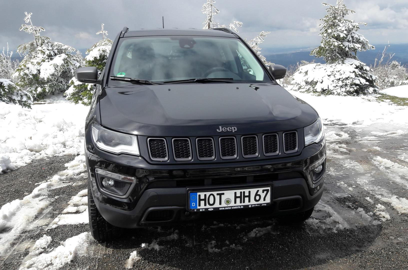 05.05.2019, erster Trip mit dem Trailhawk.
