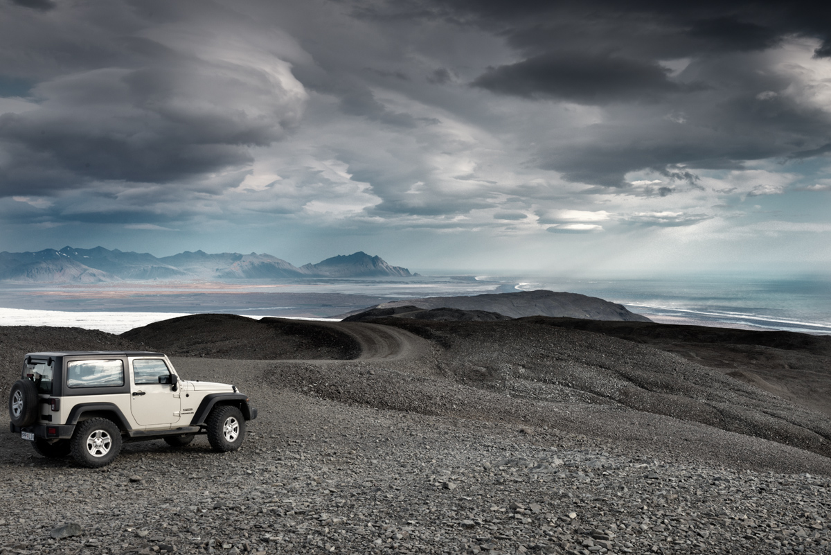 Wrangler mit Aussicht