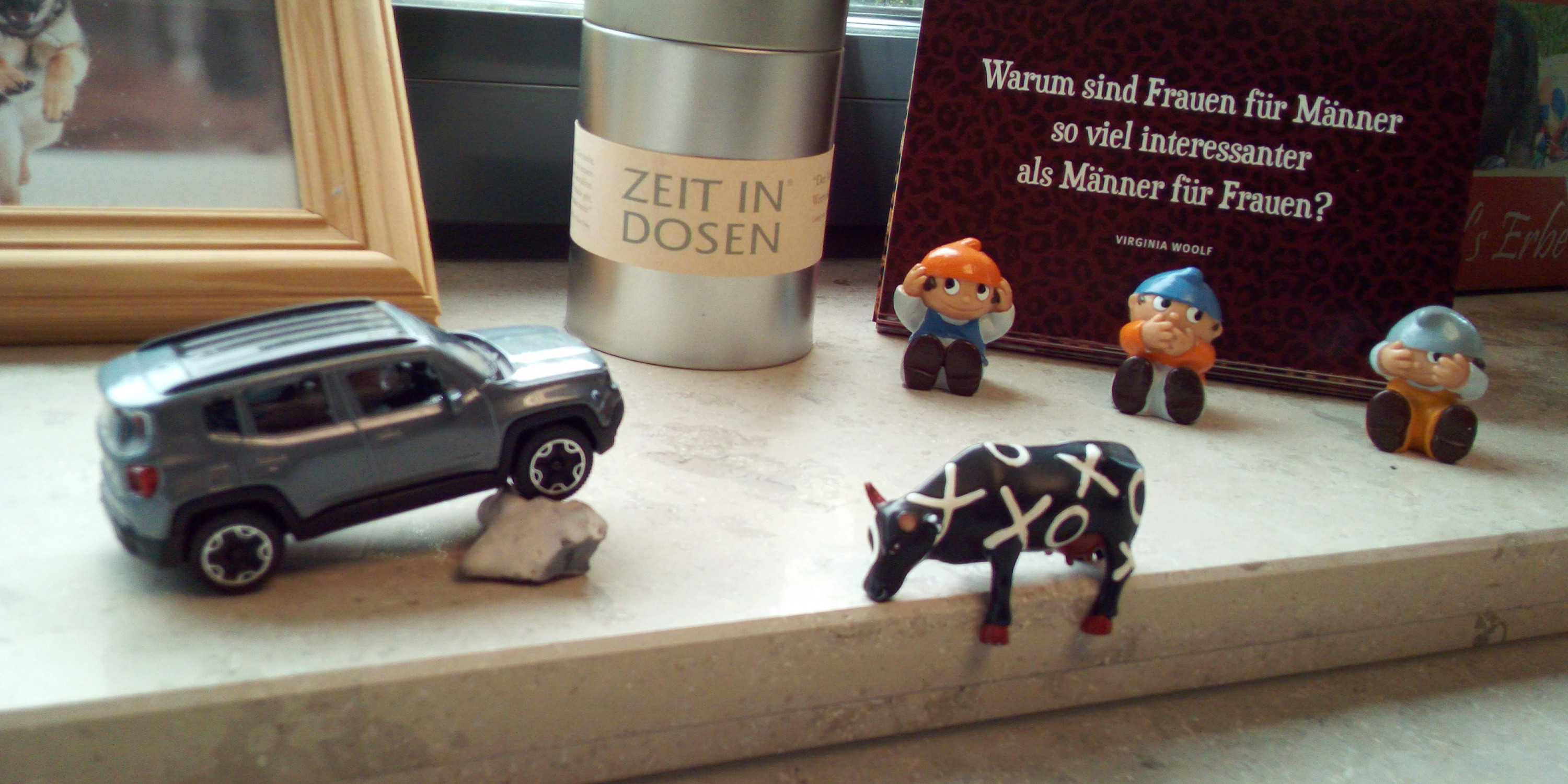 Der Kleine träumt schonmal von OFFROAD,...