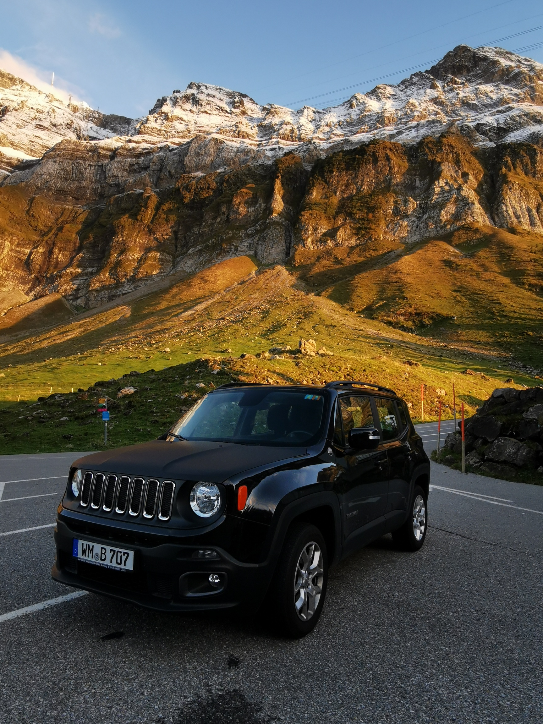 Abendstimmung am Säntis, (CH)