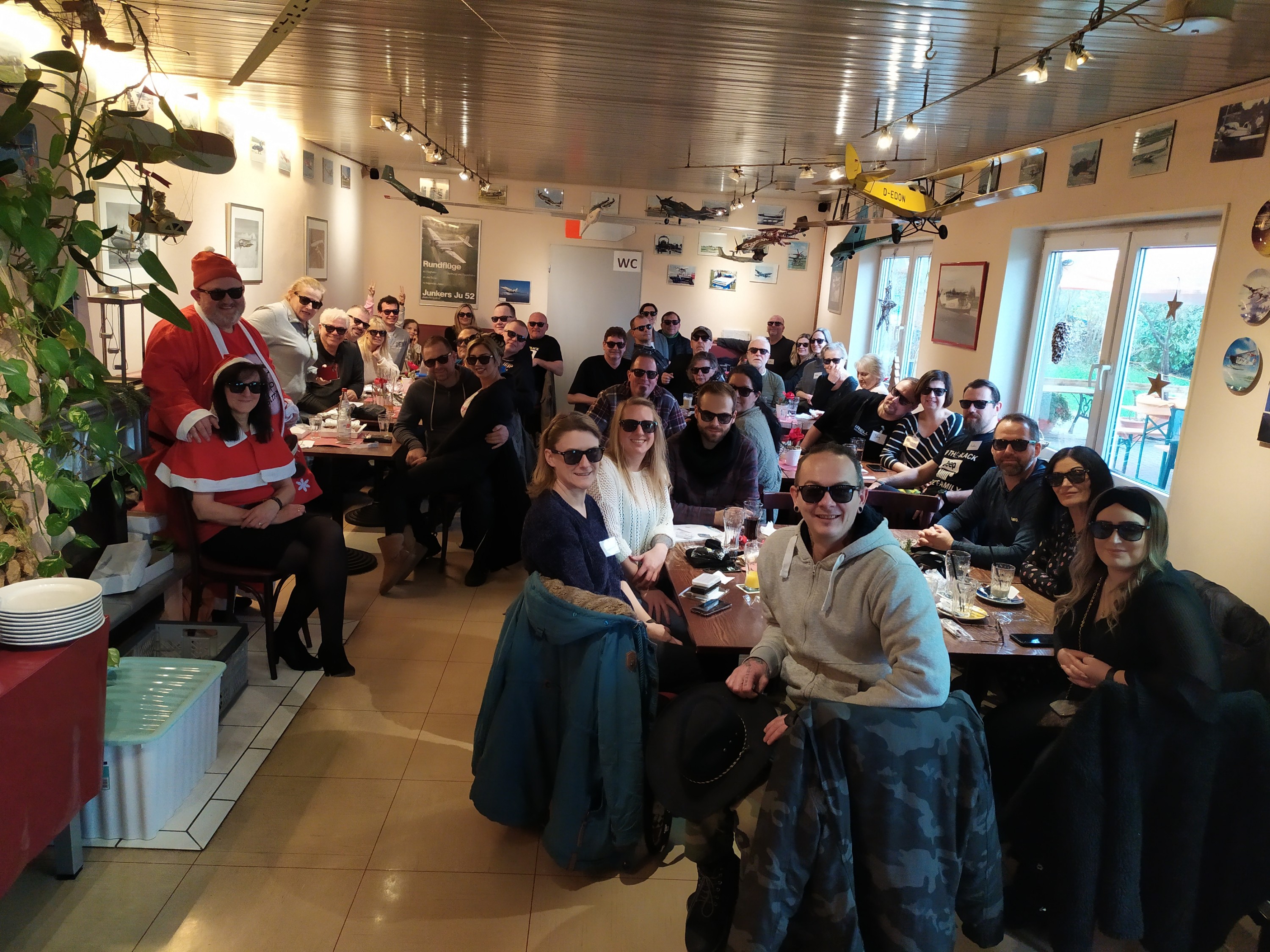 Coole Stimmung beim  Weihnachts Stammtisch in Speyer