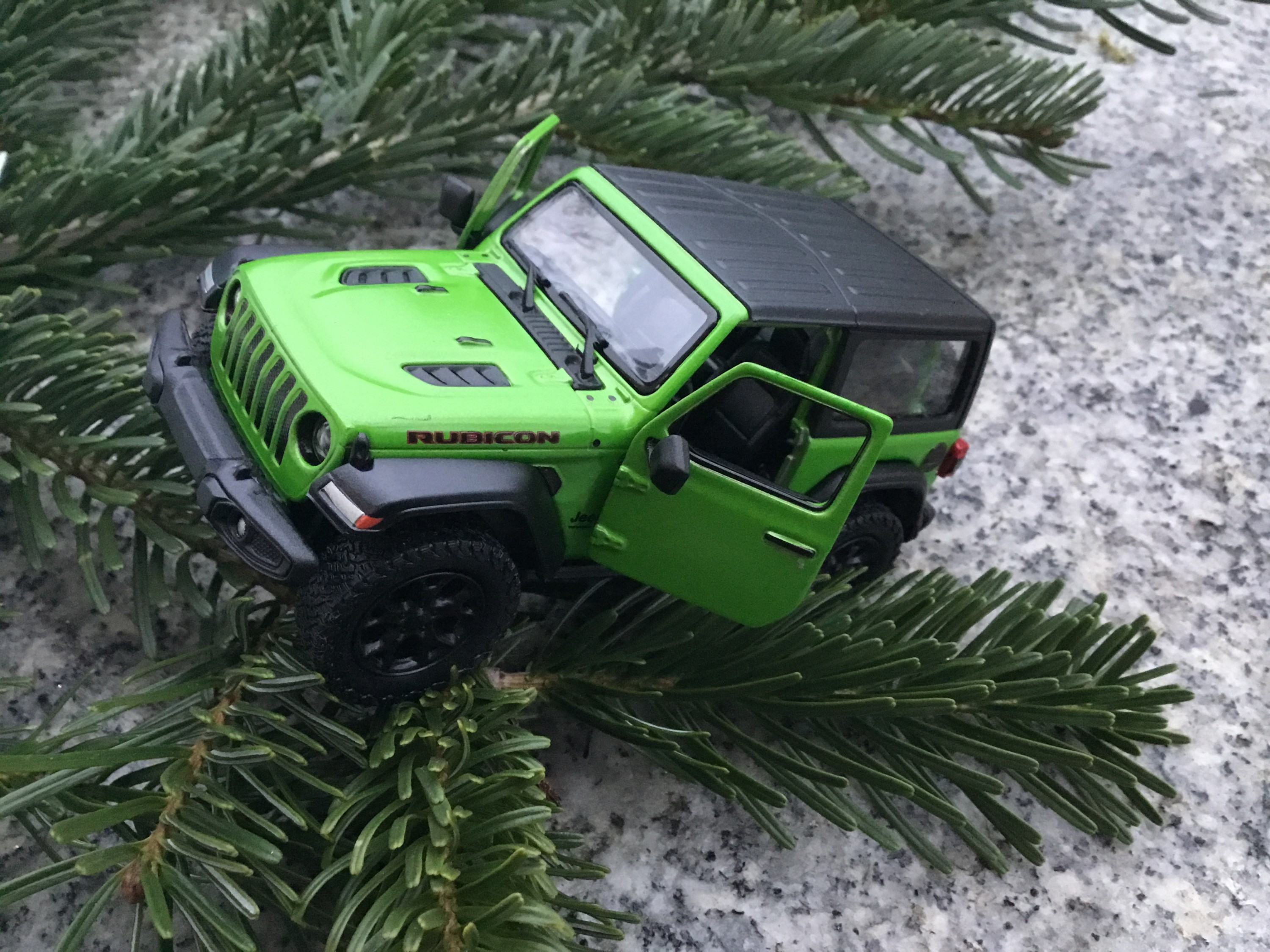 Jeep Wrangler JL Rubicon Mojito 2018 Kinsmart 1:34 , no.2
