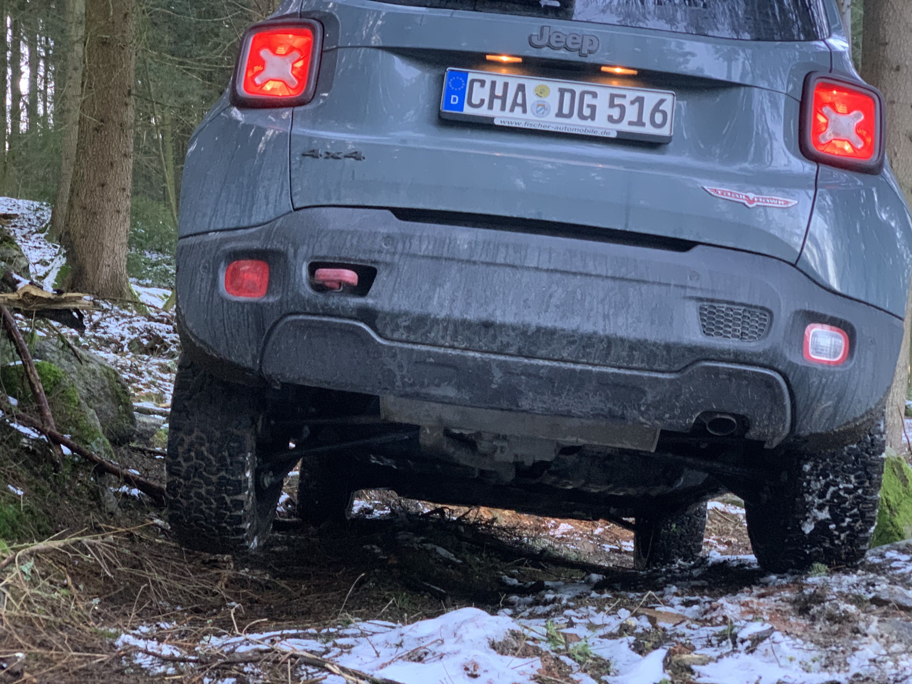 Reifenwechsel wäre problemlos möglich