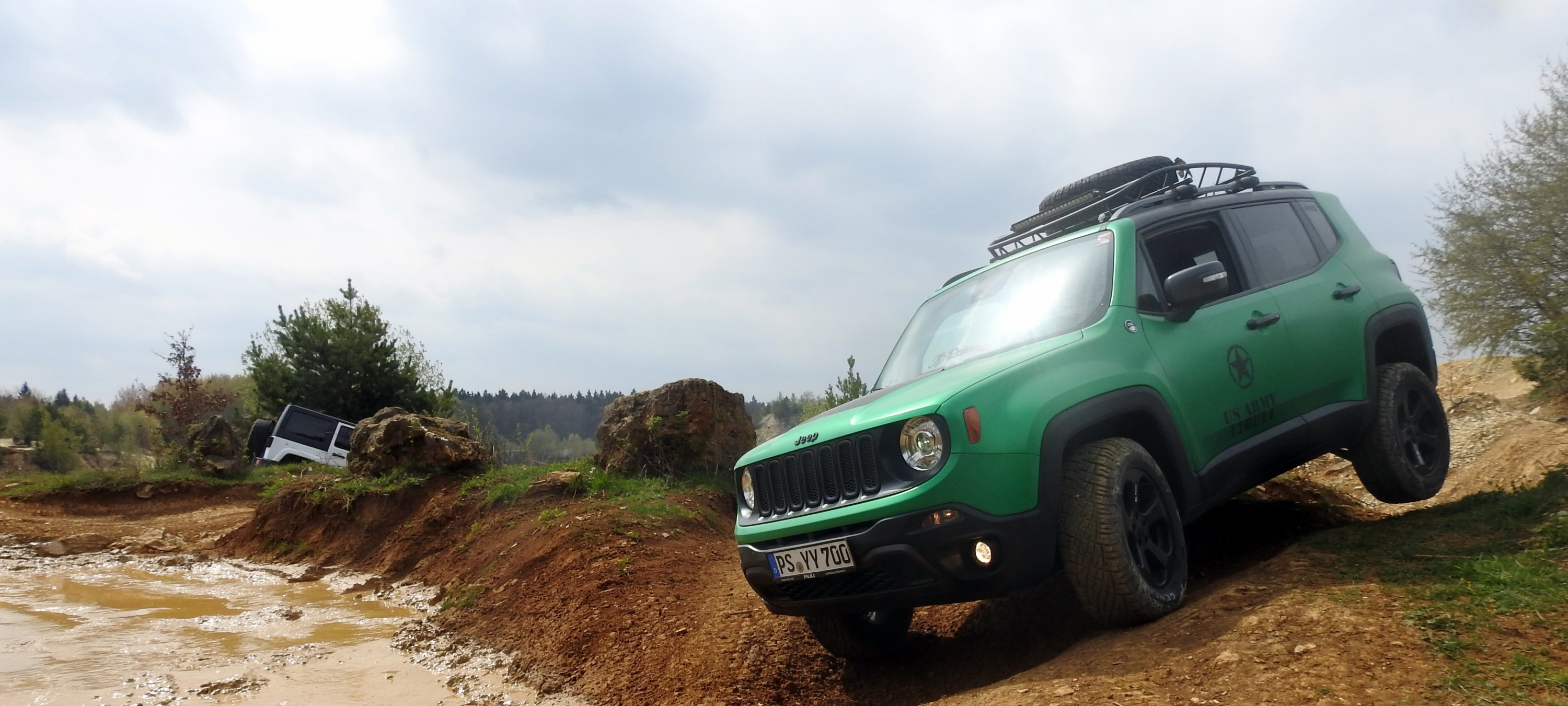 Mein Trailhawk im Einsatz.