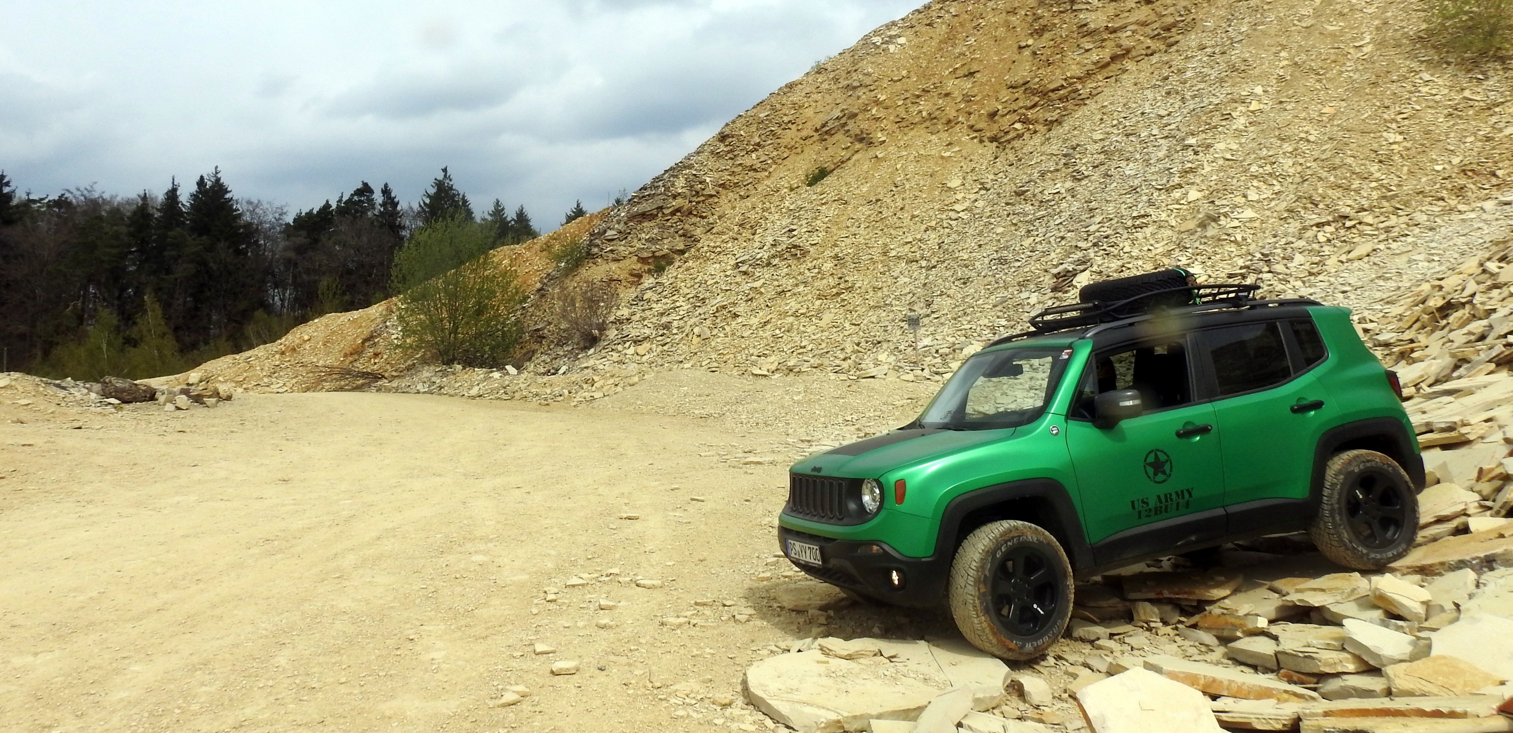 Mein Trailhawk im Einsatz.