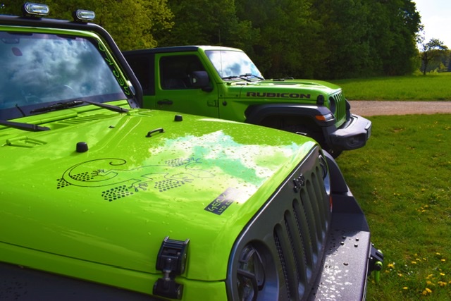 The Green Wrangler Gang in Mittelfranken