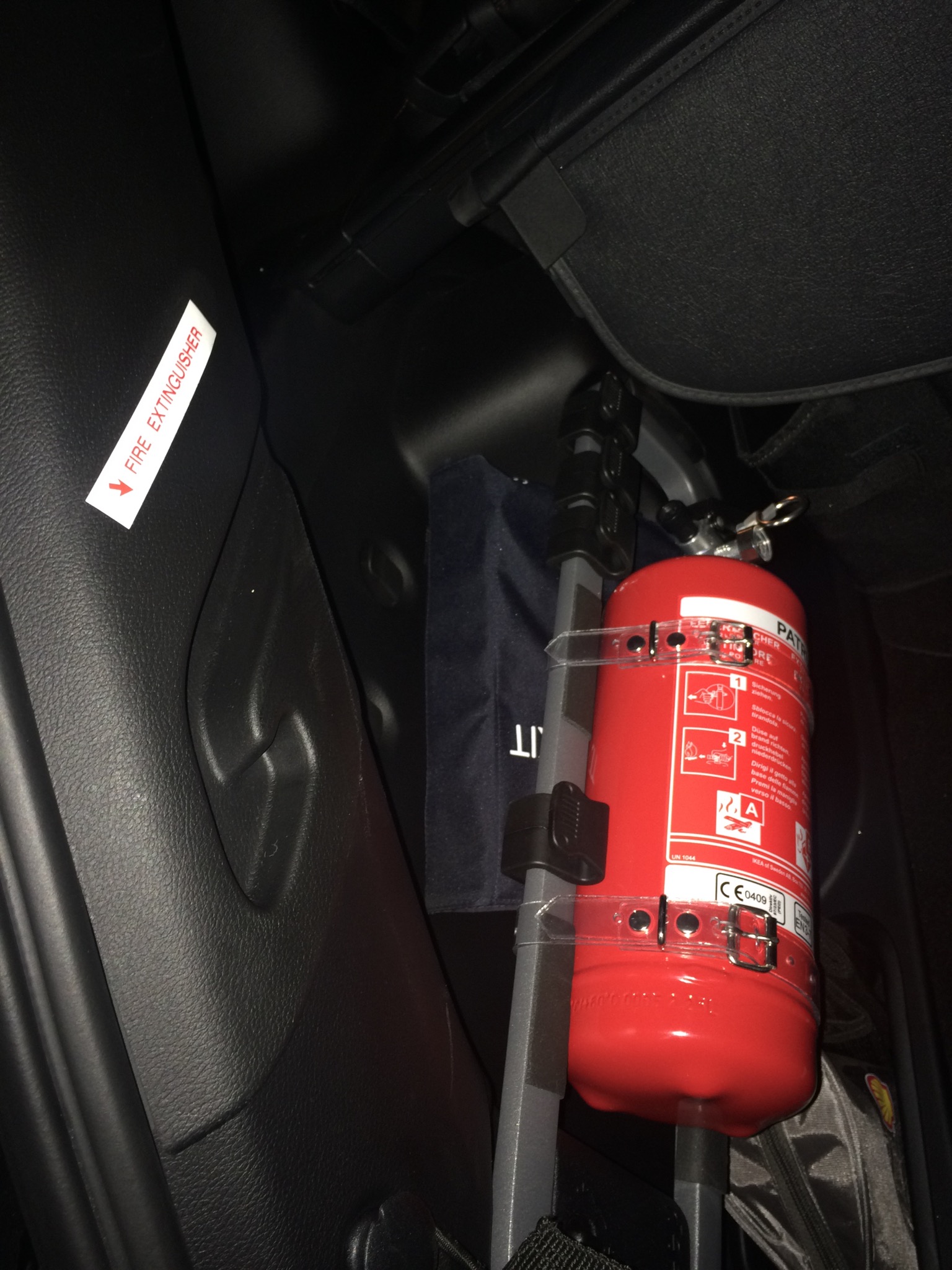 Montageort Feuerlöscher