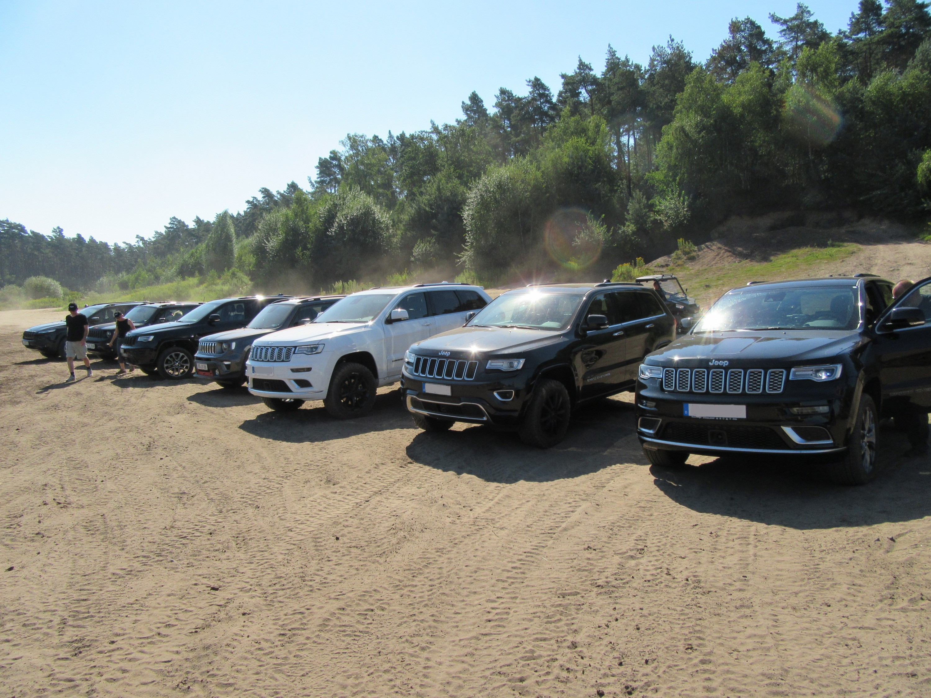 Offroadpark Fürstenau - noch sauber in der Sandgrube