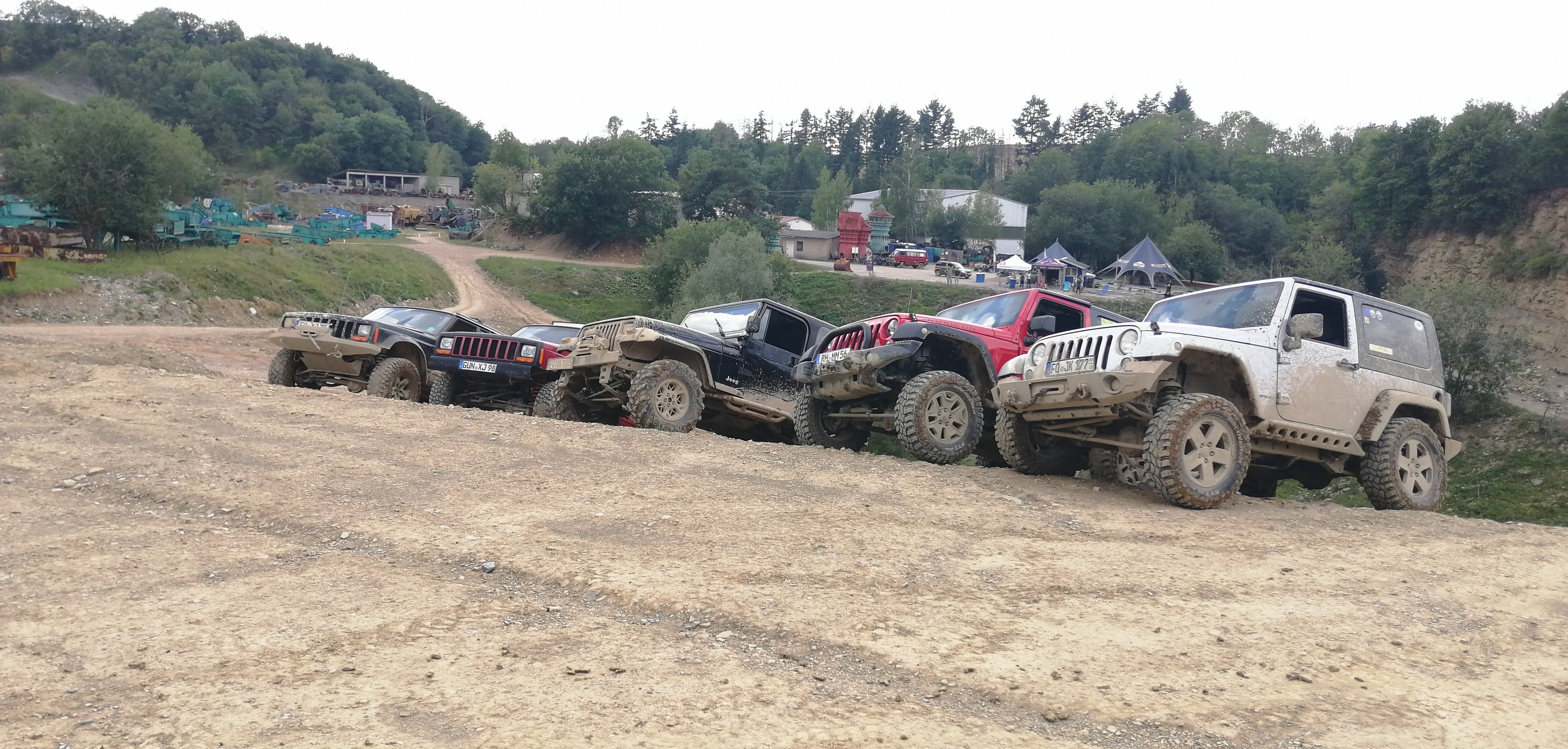 Da war er dann etwas eingesaut