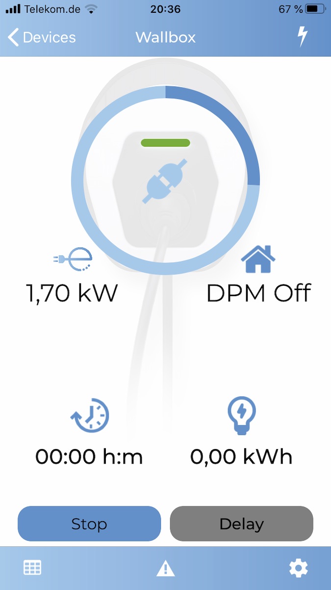 my EasyWallbox 1700W