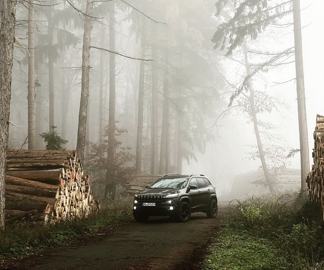 Fog -Nebel des Grauens - Nicht so schlimm mit einem Trailhawk.