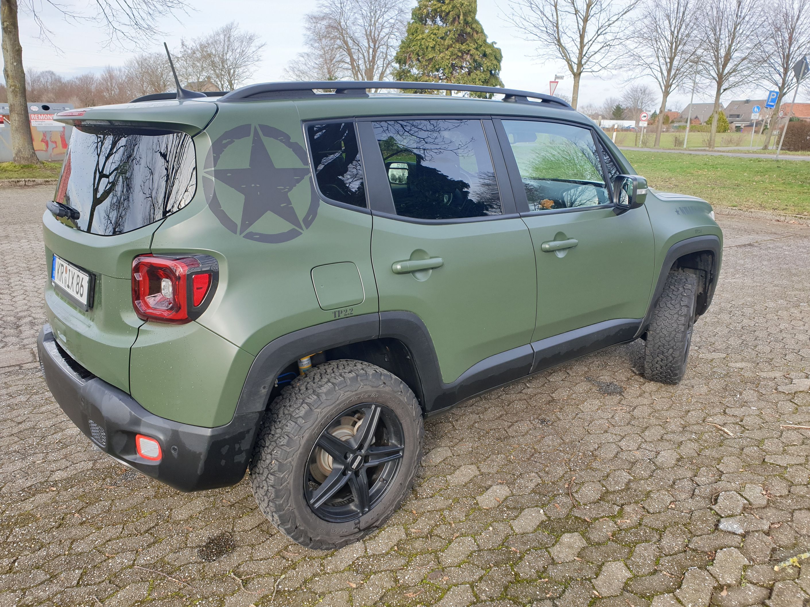 Ergebnis einer Folierung ...