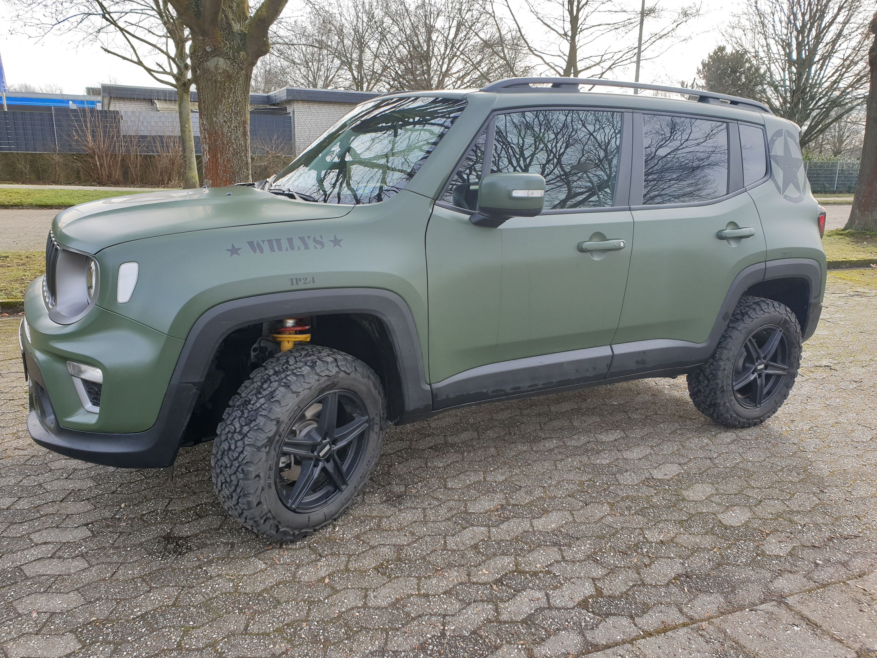 Ergebnis einer Folierung ...