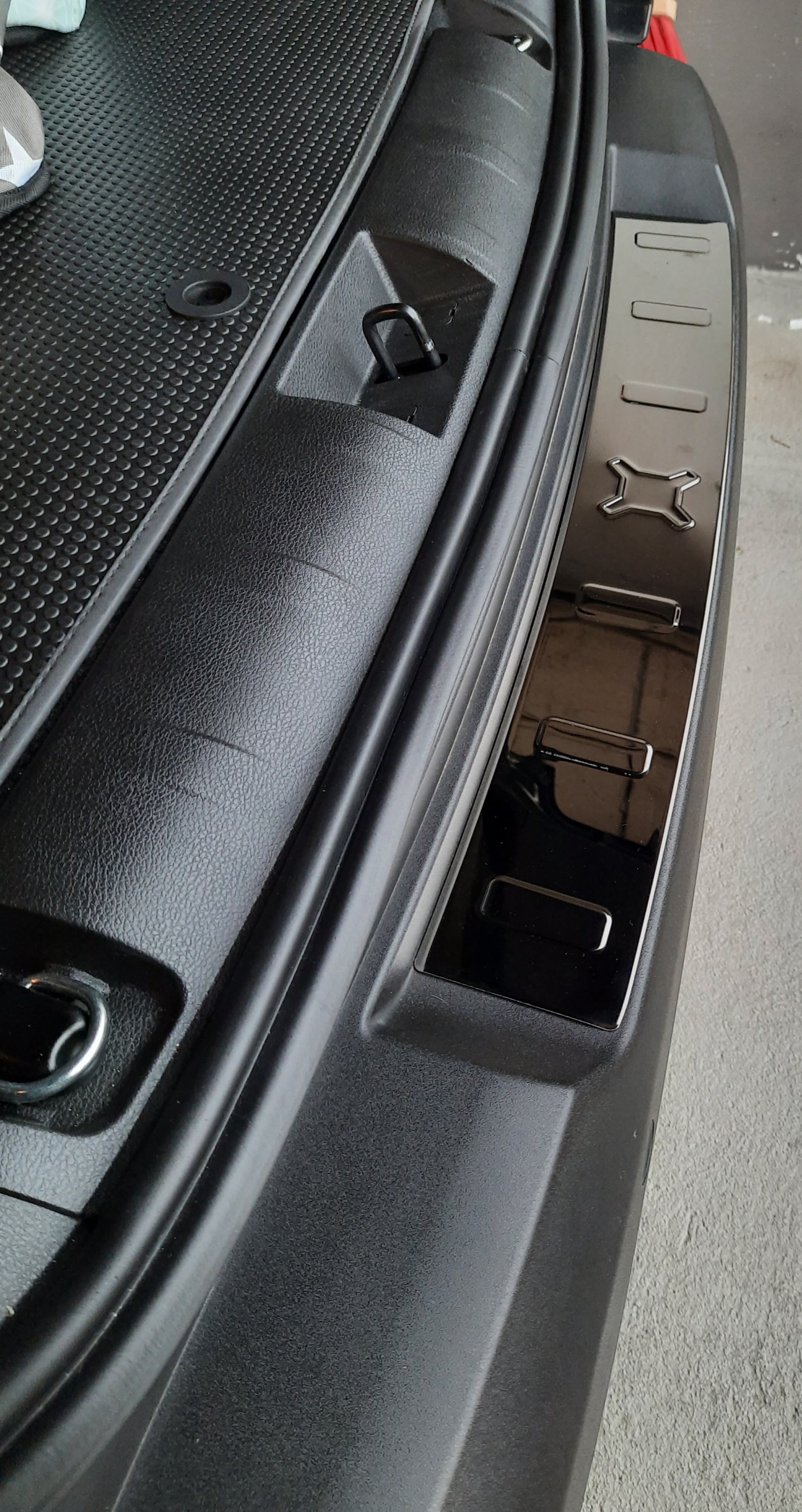 Verschönerung der Ladekante