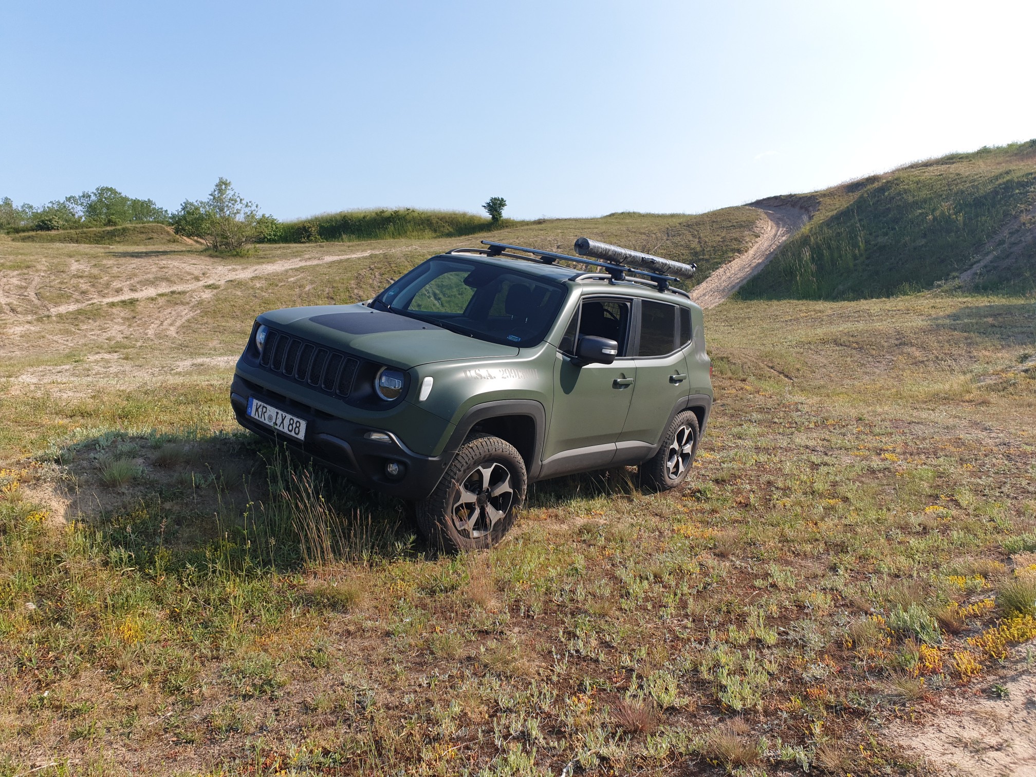 Zurück in die Sandrube, zum spielen.