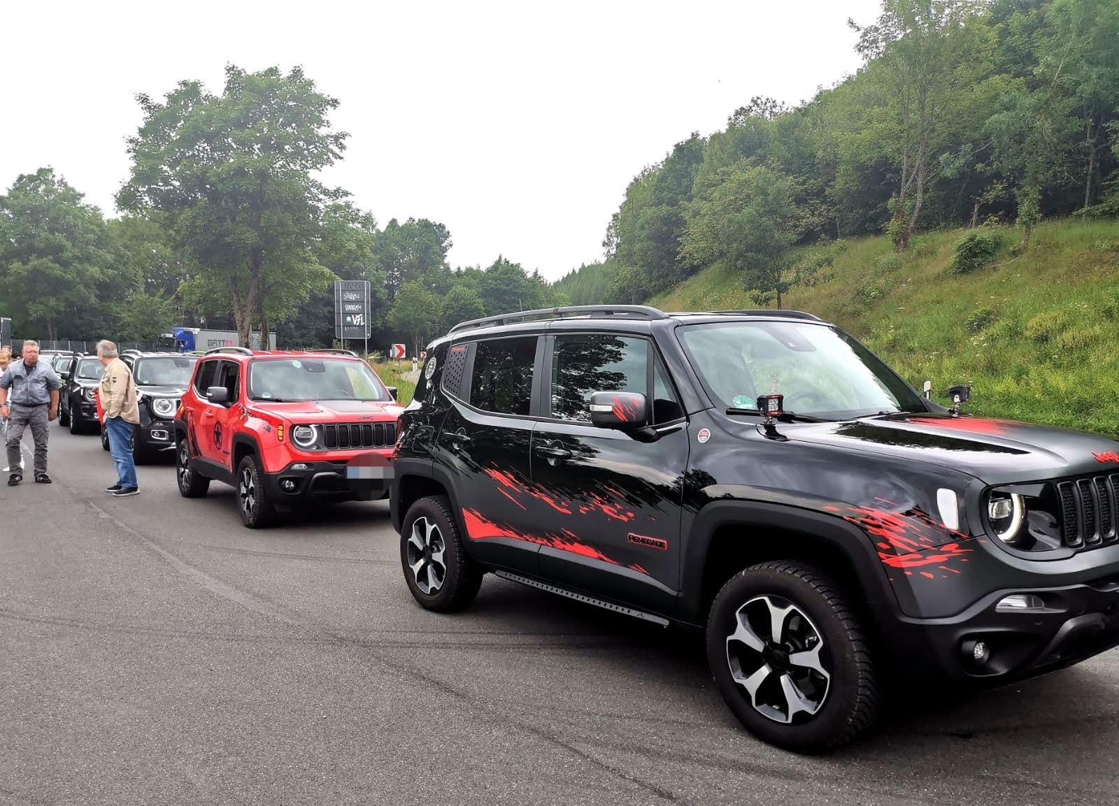 Freddy mit ein 4x4e im Nacken;-)