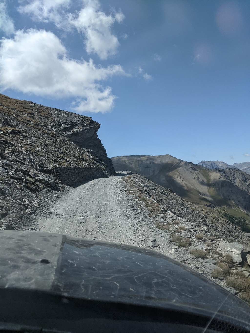 Auffahrt zum Monte Jafferau