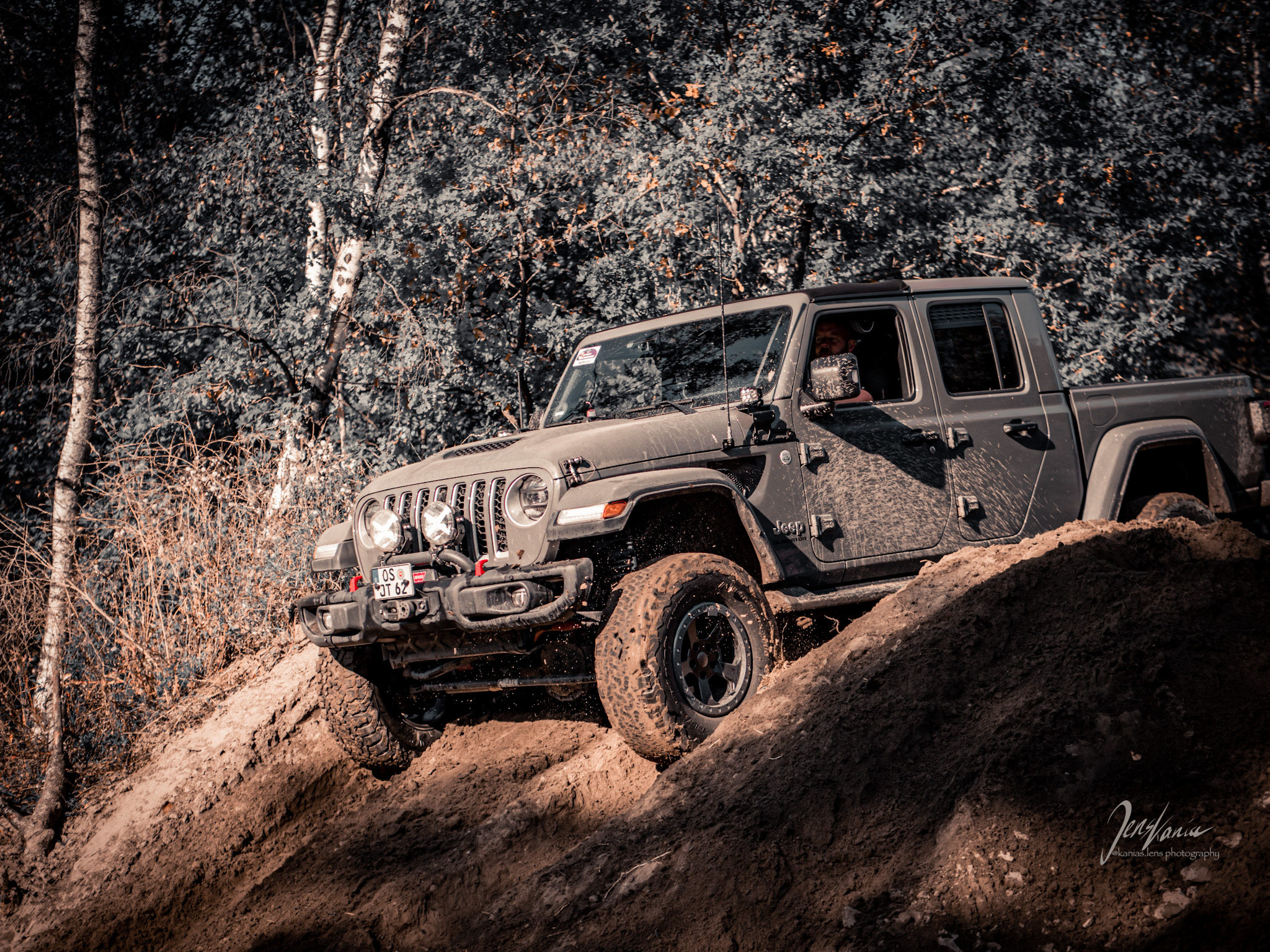 Des Gladiators Achilles-Ferse; der Rampenwinkel… hier passte es so gerade noch